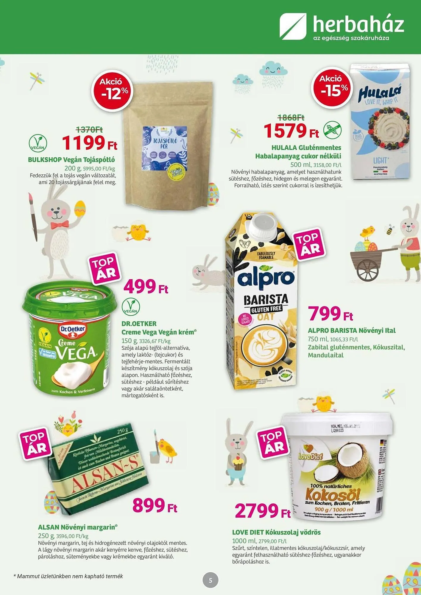 Katalógus Herbaház akciós újság március 31.-tól április 5.-ig 2025. - Oldal 5