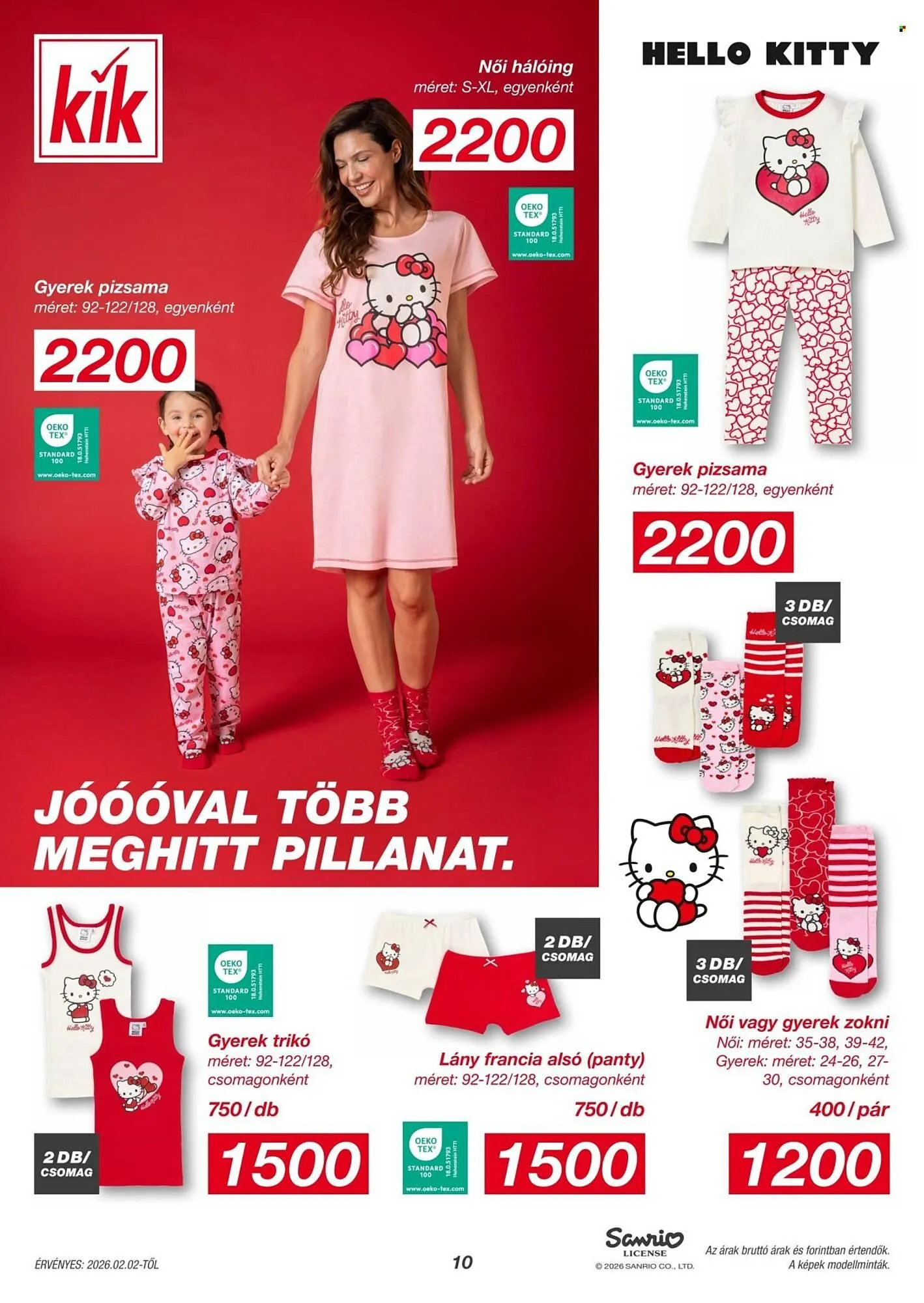 Katalógus Kik akciós újság február 2.-tól február 22.-ig 2026. - Oldal 10