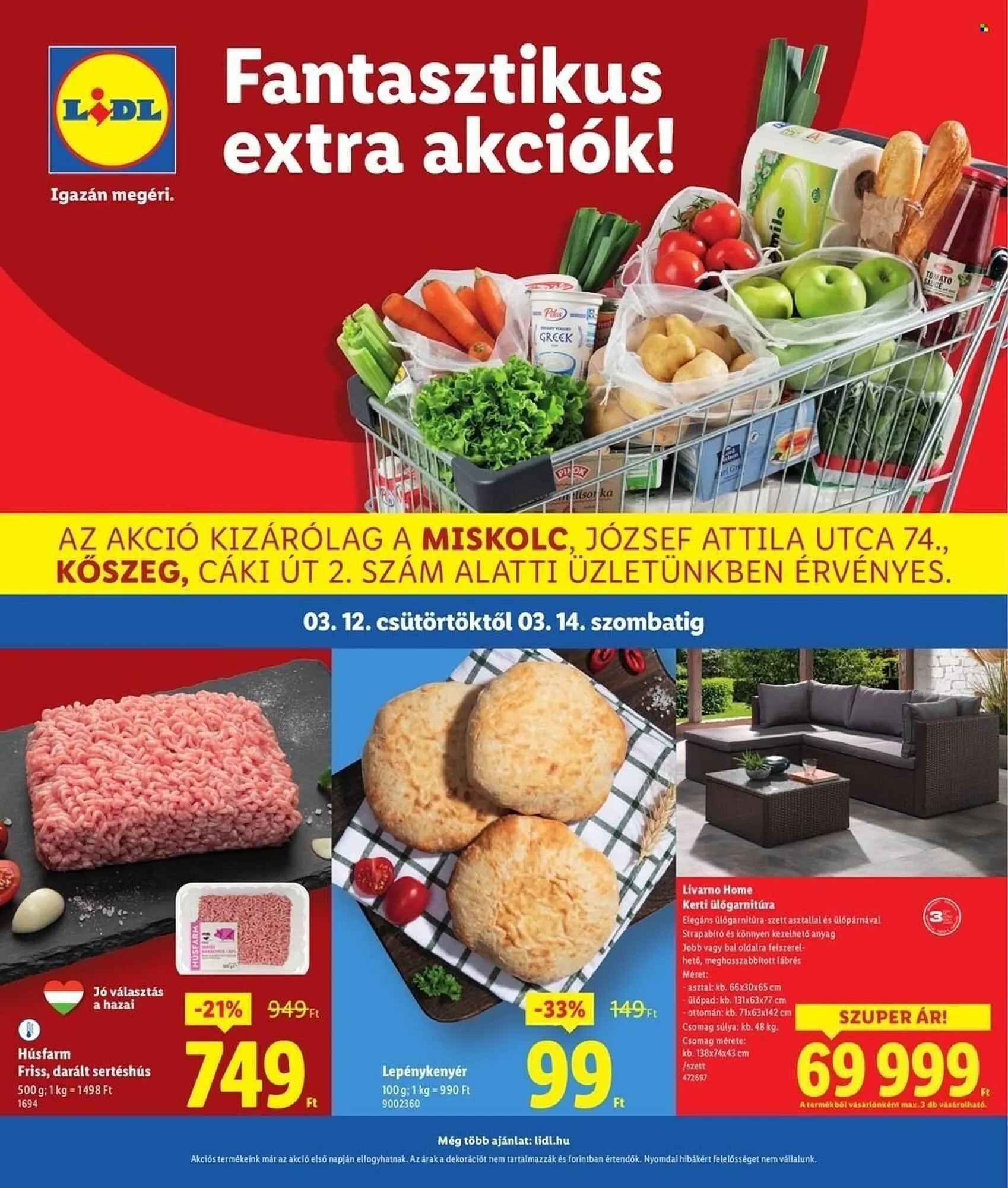 Katalógus Lidl akciós újság március 12.-tól március 14.-ig 2026. - Oldal 1