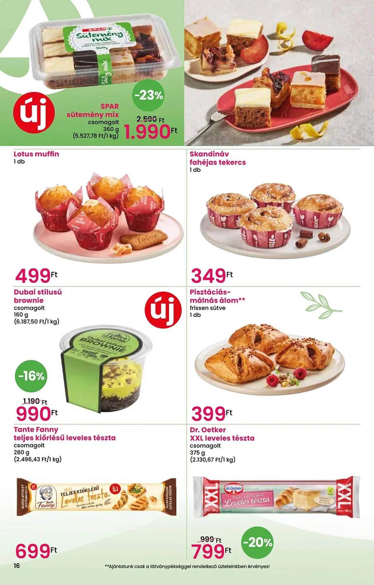 Katalógus Spar akciós újság március 26.-tól április 22.-ig 2025. - Oldal 16