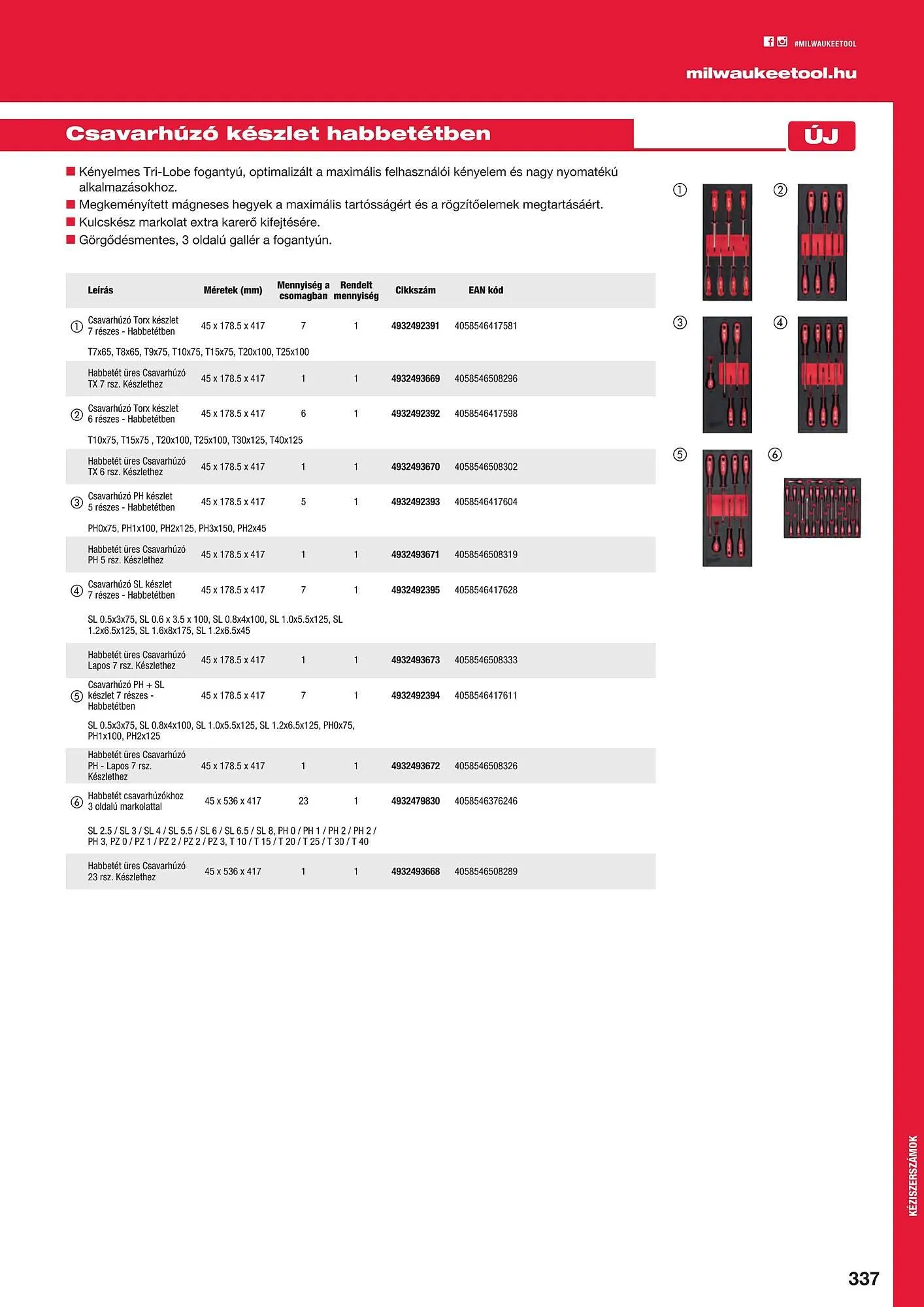 Katalógus Milwaukeetool akciós újság augusztus 14.-tól december 31.-ig 2024. - Oldal 337