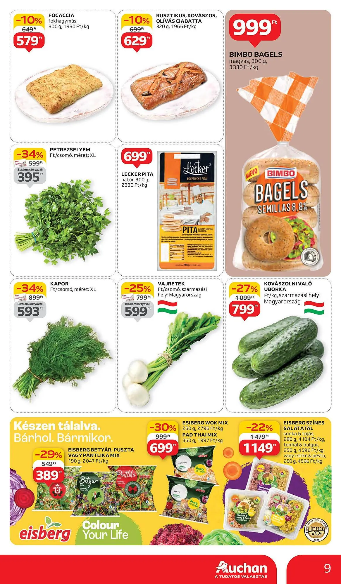 Katalógus Auchan akciós újság június 5.-tól június 11.-ig 2025. - Oldal 9