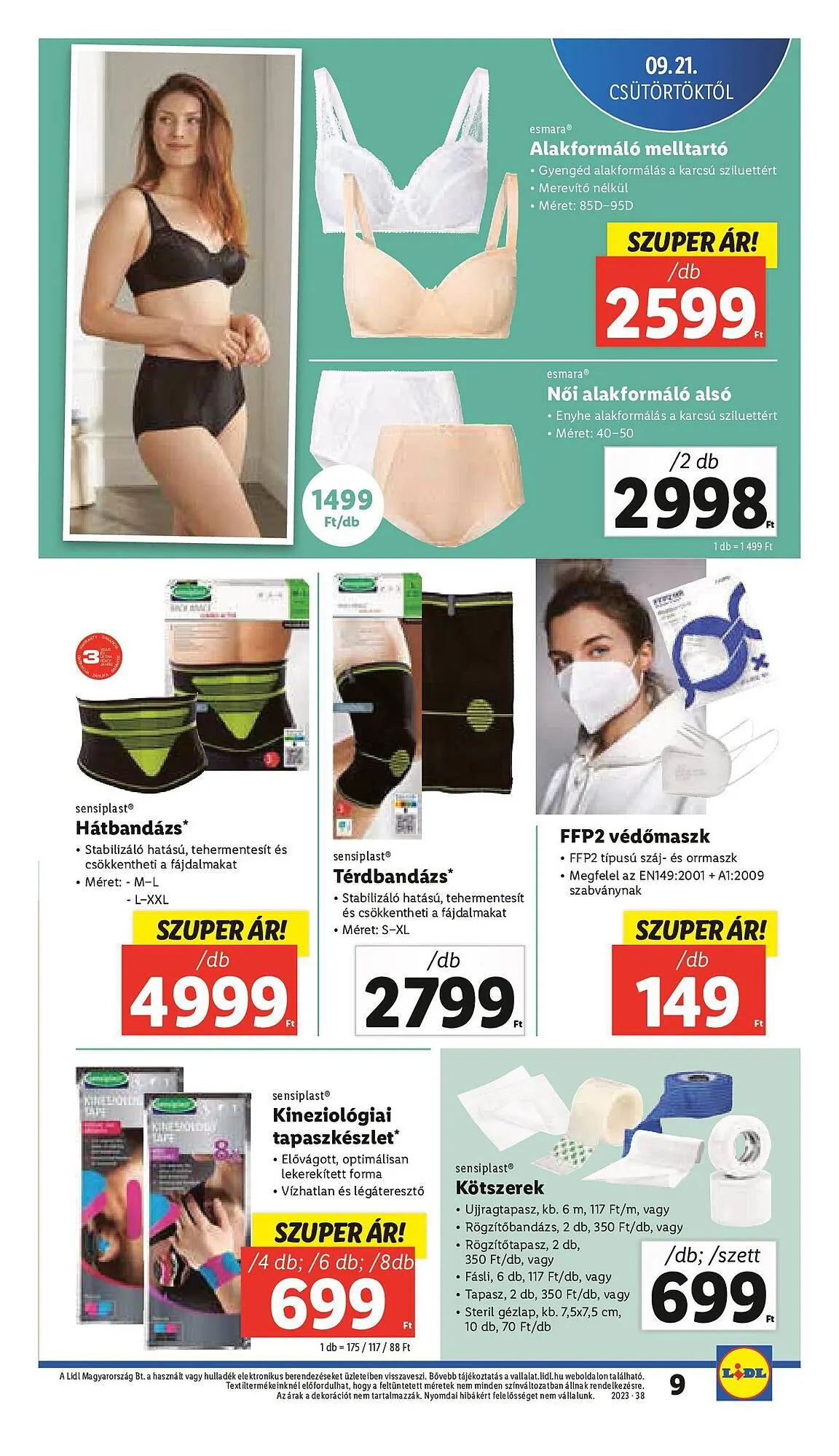 Katalógus Lidl akciós újság szeptember 21.-tól szeptember 27.-ig 2023. - Oldal 9