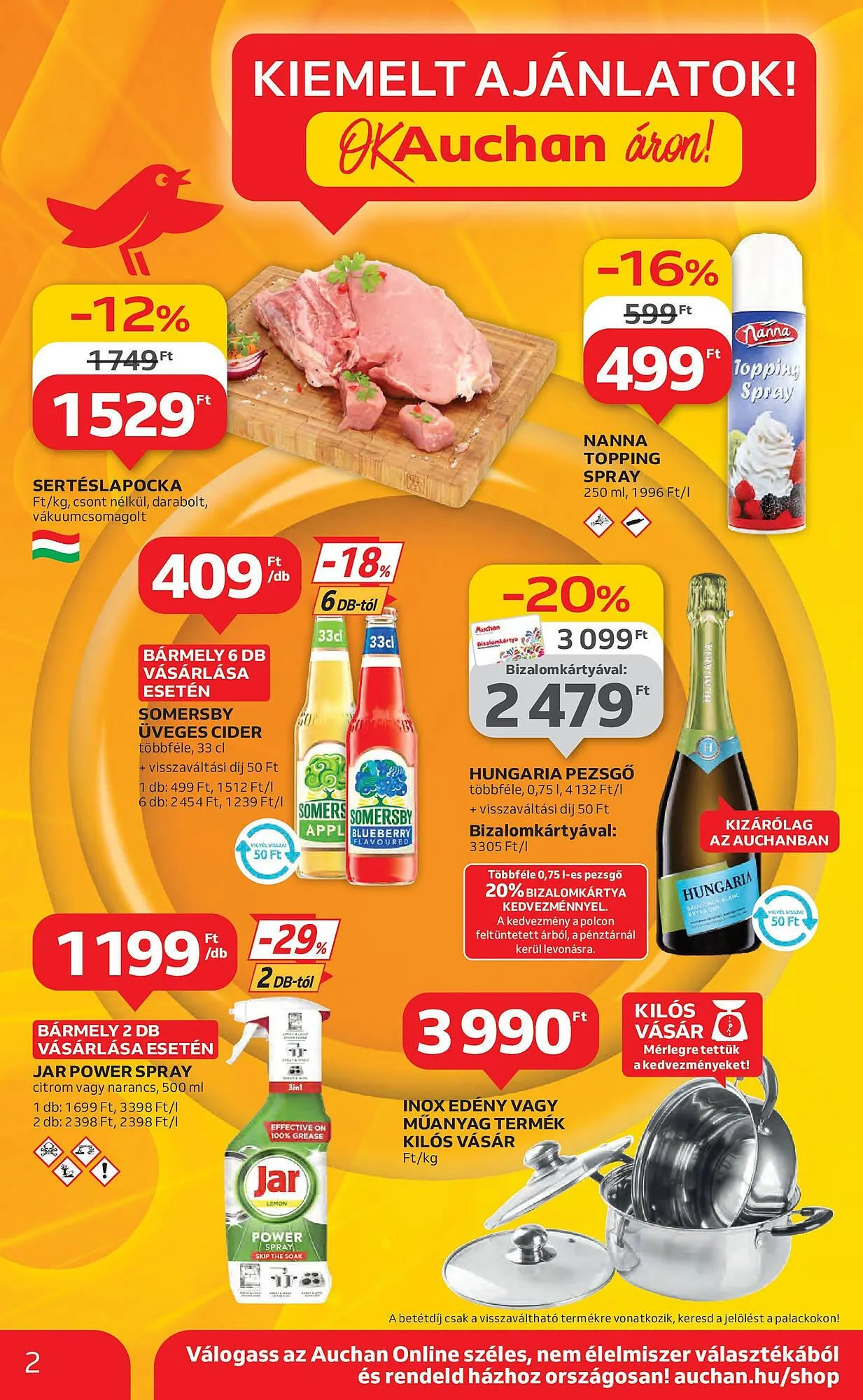 Katalógus Auchan akciós újság július 3.-tól július 9.-ig 2025. - Oldal 2