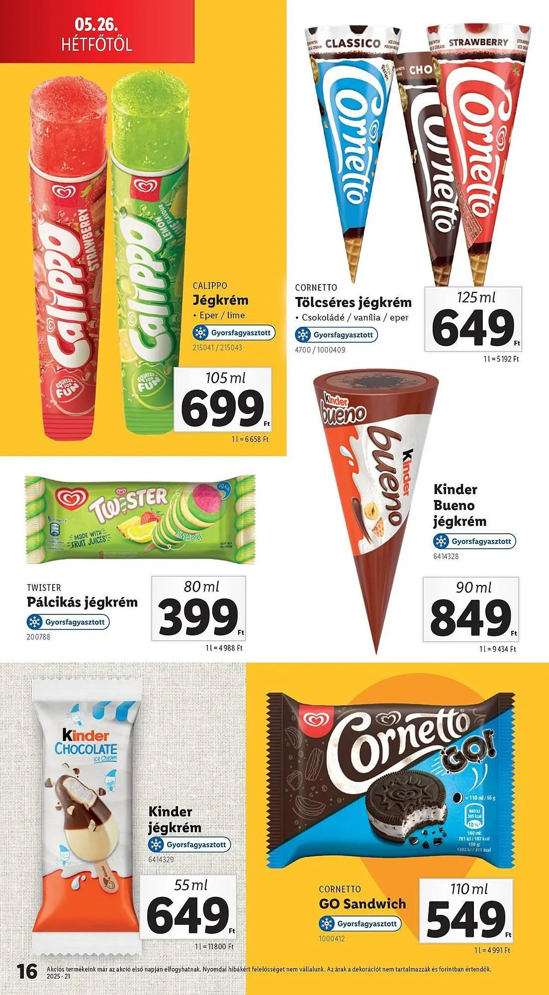 Katalógus Lidl akciós újság május 26.-tól június 19.-ig 2025. - Oldal 16