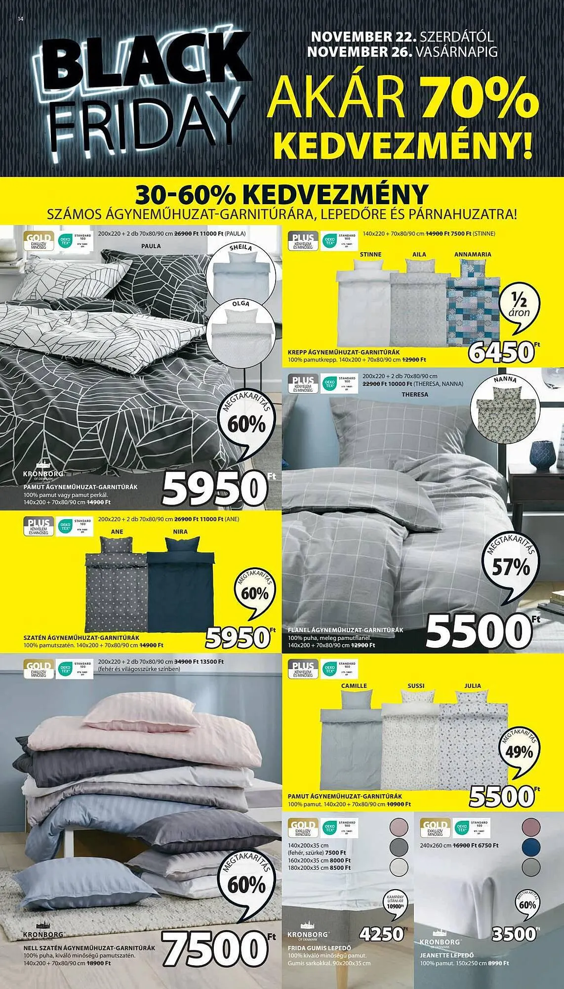 Katalógus JYSK akciós újság november 22.-tól november 26.-ig 2023. - Oldal 14
