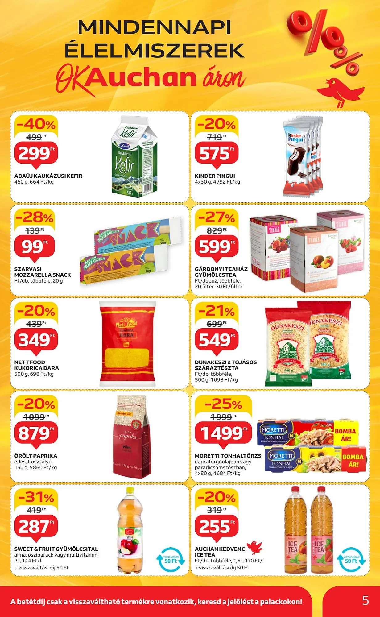 Katalógus Auchan akciós újság május 8.-tól május 14.-ig 2025. - Oldal 5
