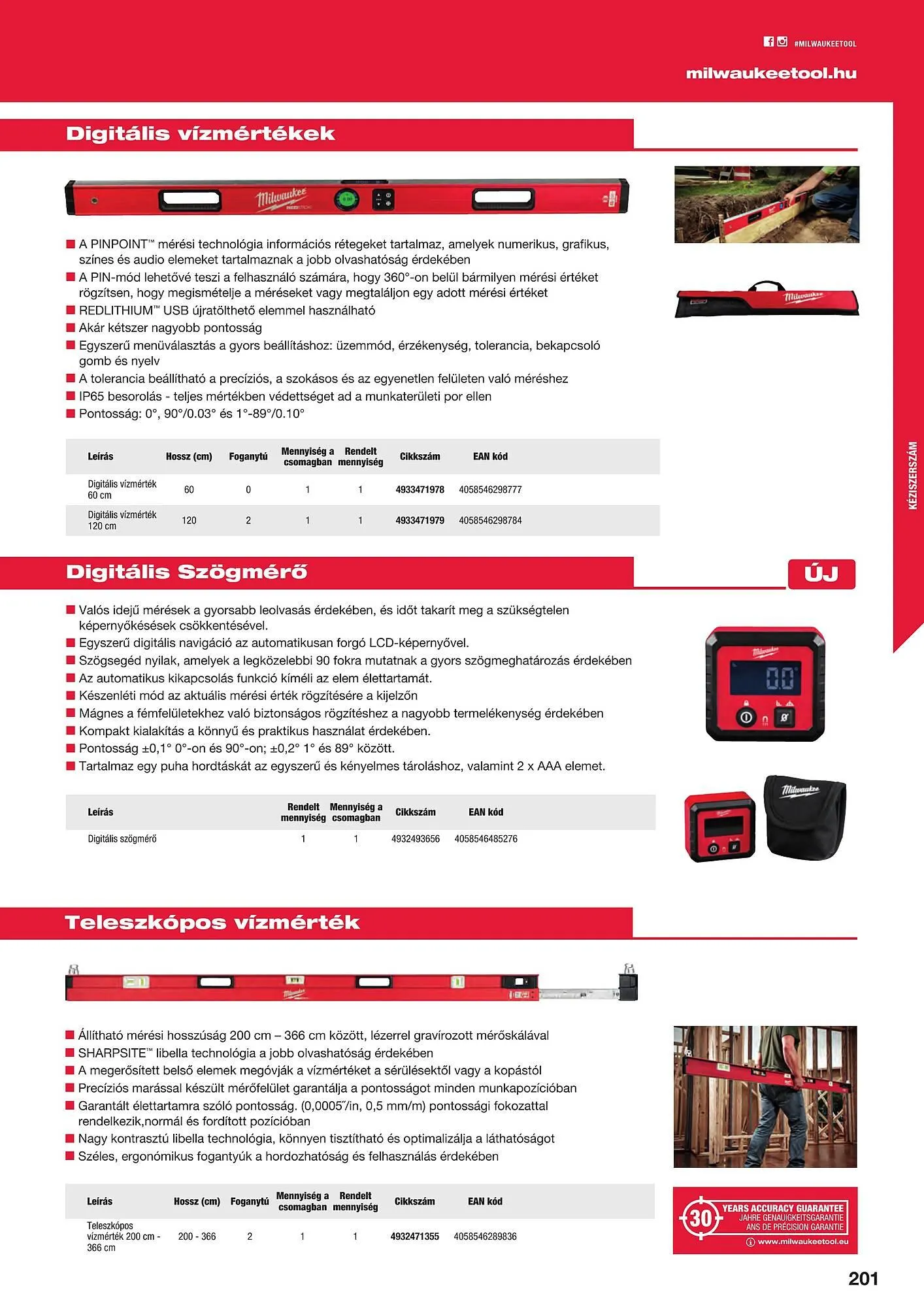 Katalógus Milwaukee akciós újság szeptember 16.-tól december 31.-ig 2025. - Oldal 201