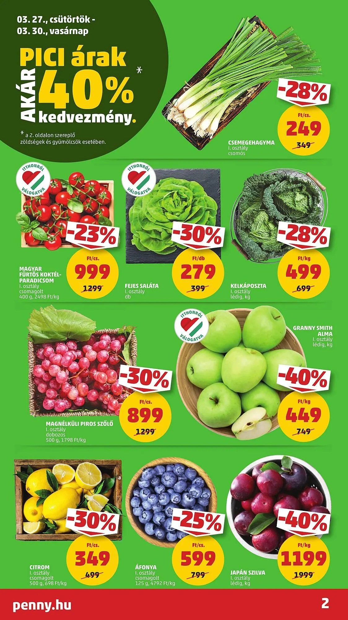 Katalógus PENNY akciós újság március 27.-tól április 2.-ig 2025. - Oldal 2