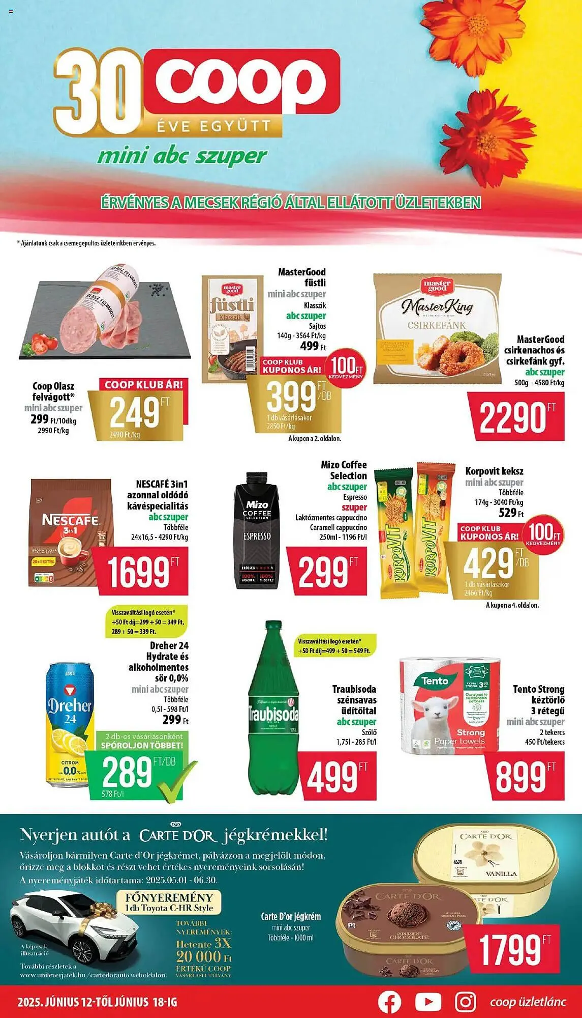 Katalógus Coop akciós újság június 12.-tól június 18.-ig 2025. - Oldal 1