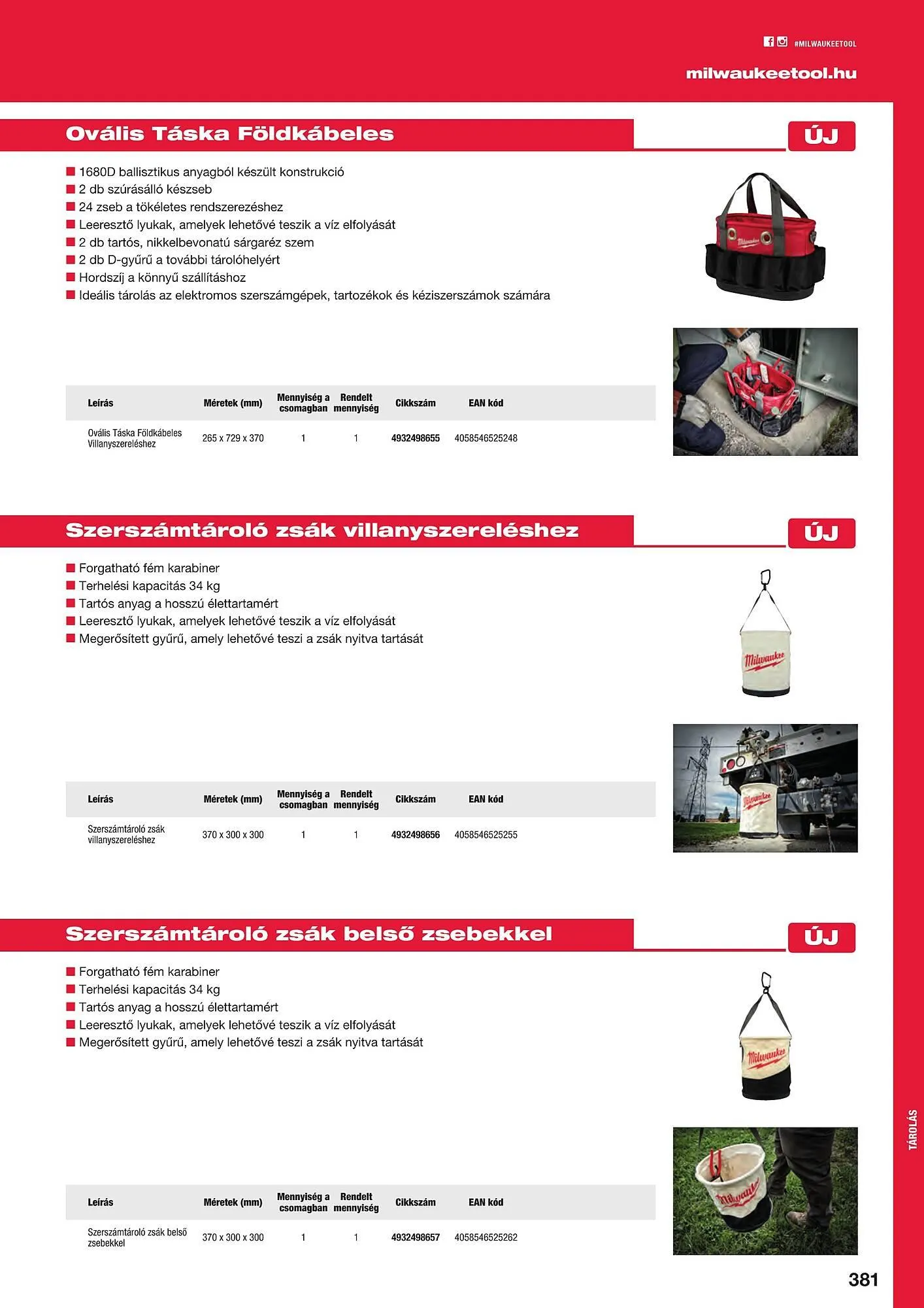 Katalógus Milwaukee akciós újság szeptember 16.-tól december 31.-ig 2025. - Oldal 381