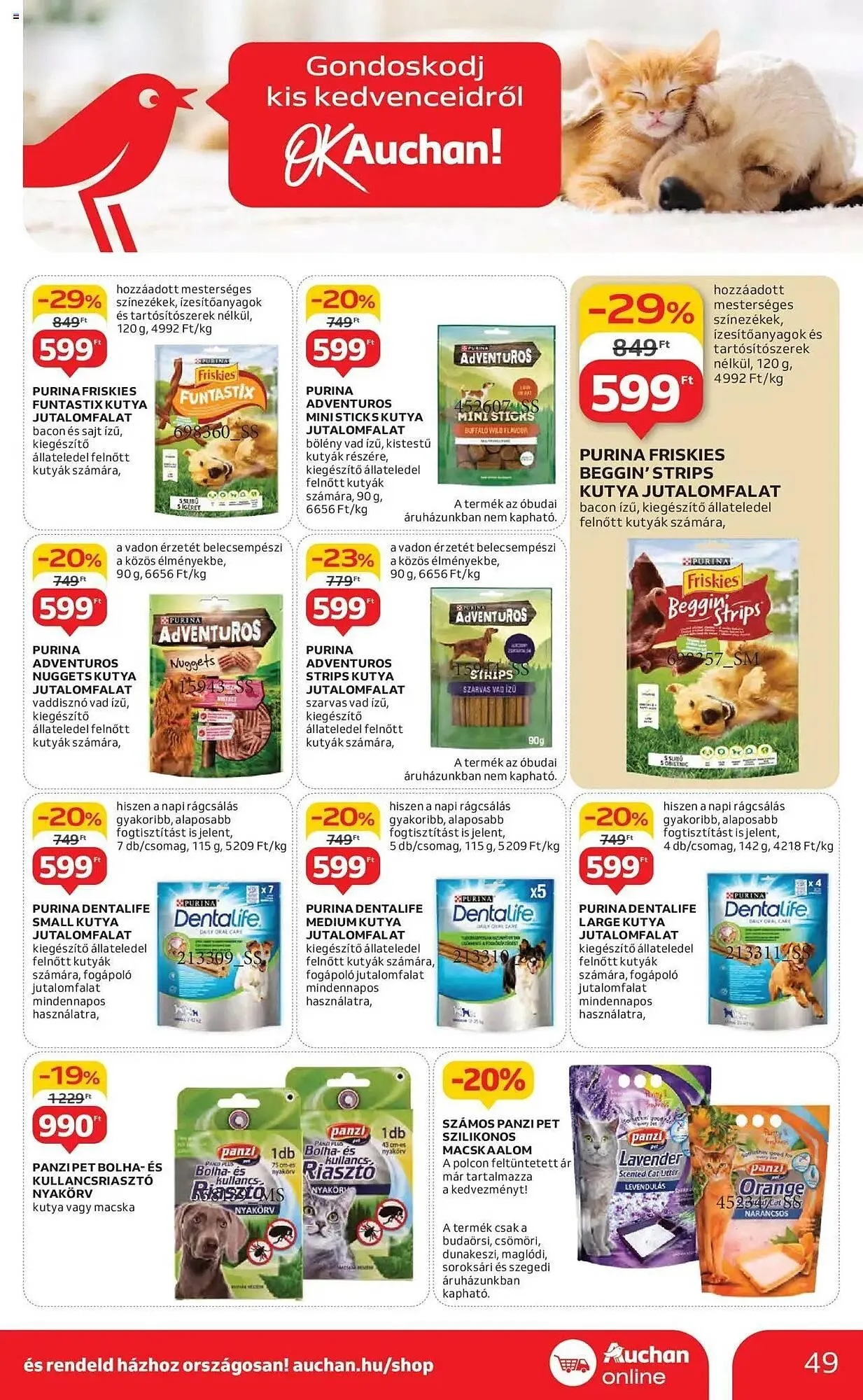 Katalógus Auchan akciós újság április 3.-tól április 9.-ig 2025. - Oldal 49