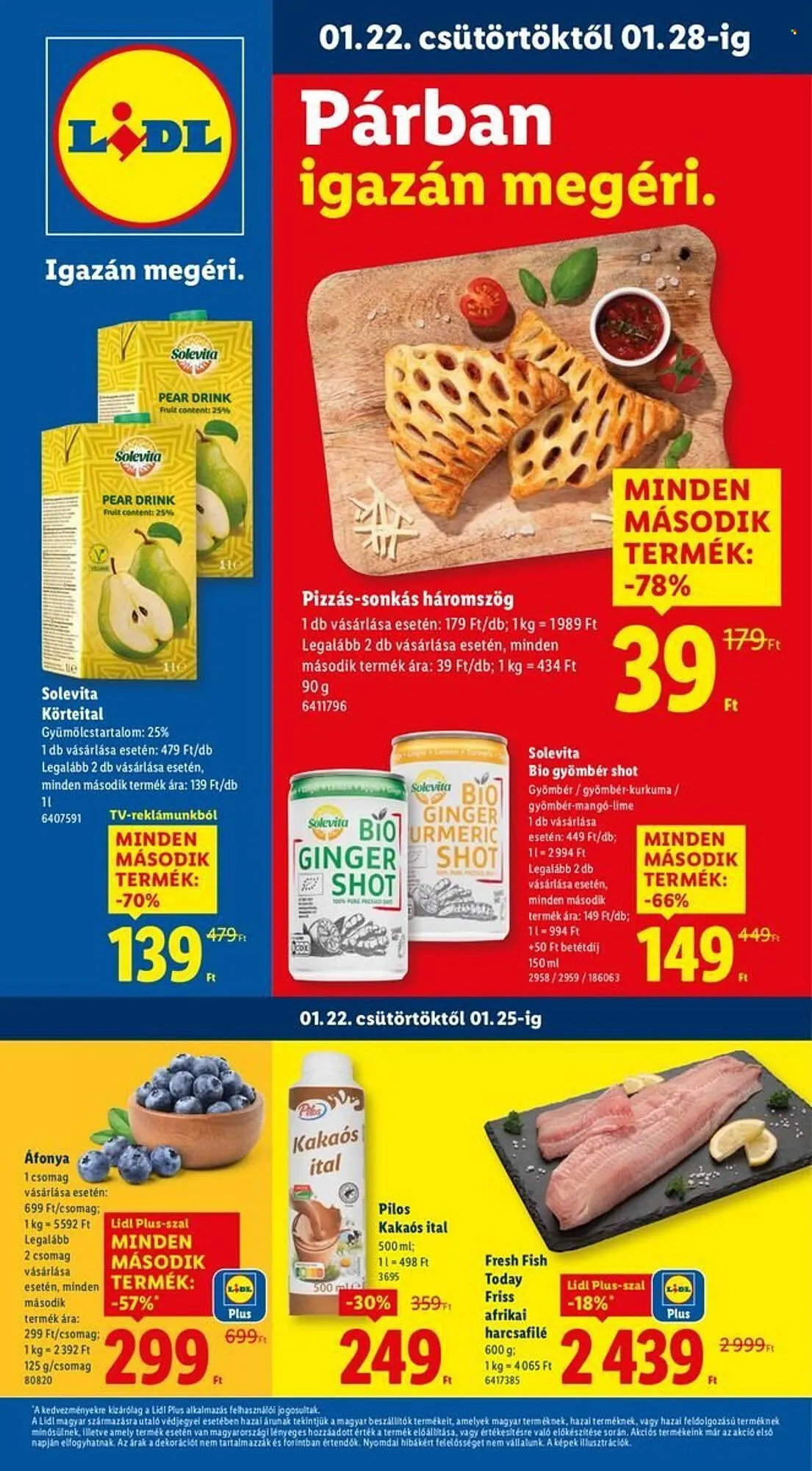 Katalógus Lidl akciós újság január 22.-tól január 28.-ig 2026. - Oldal 1
