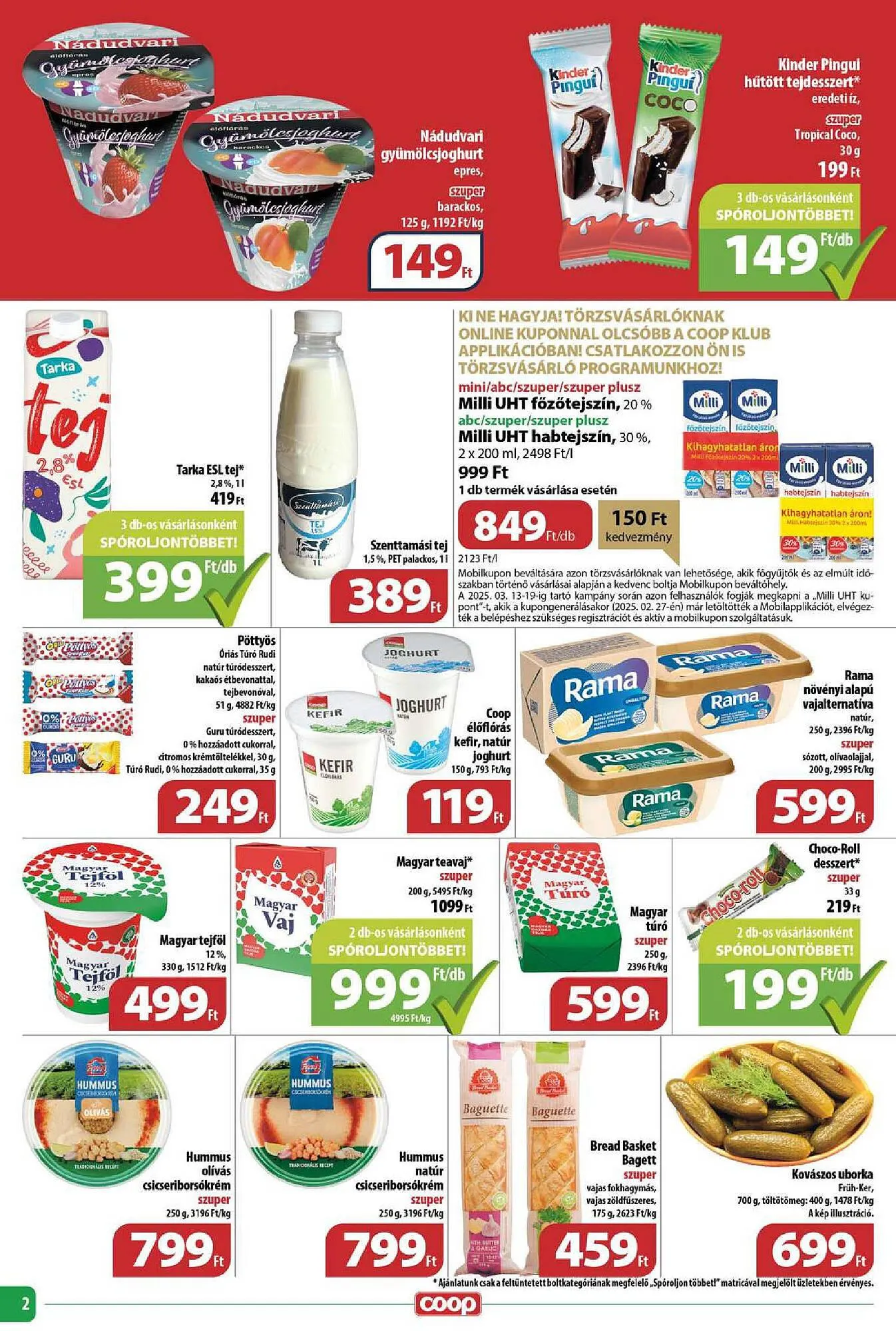 Katalógus Coop akciós újság március 13.-tól március 19.-ig 2025. - Oldal 2