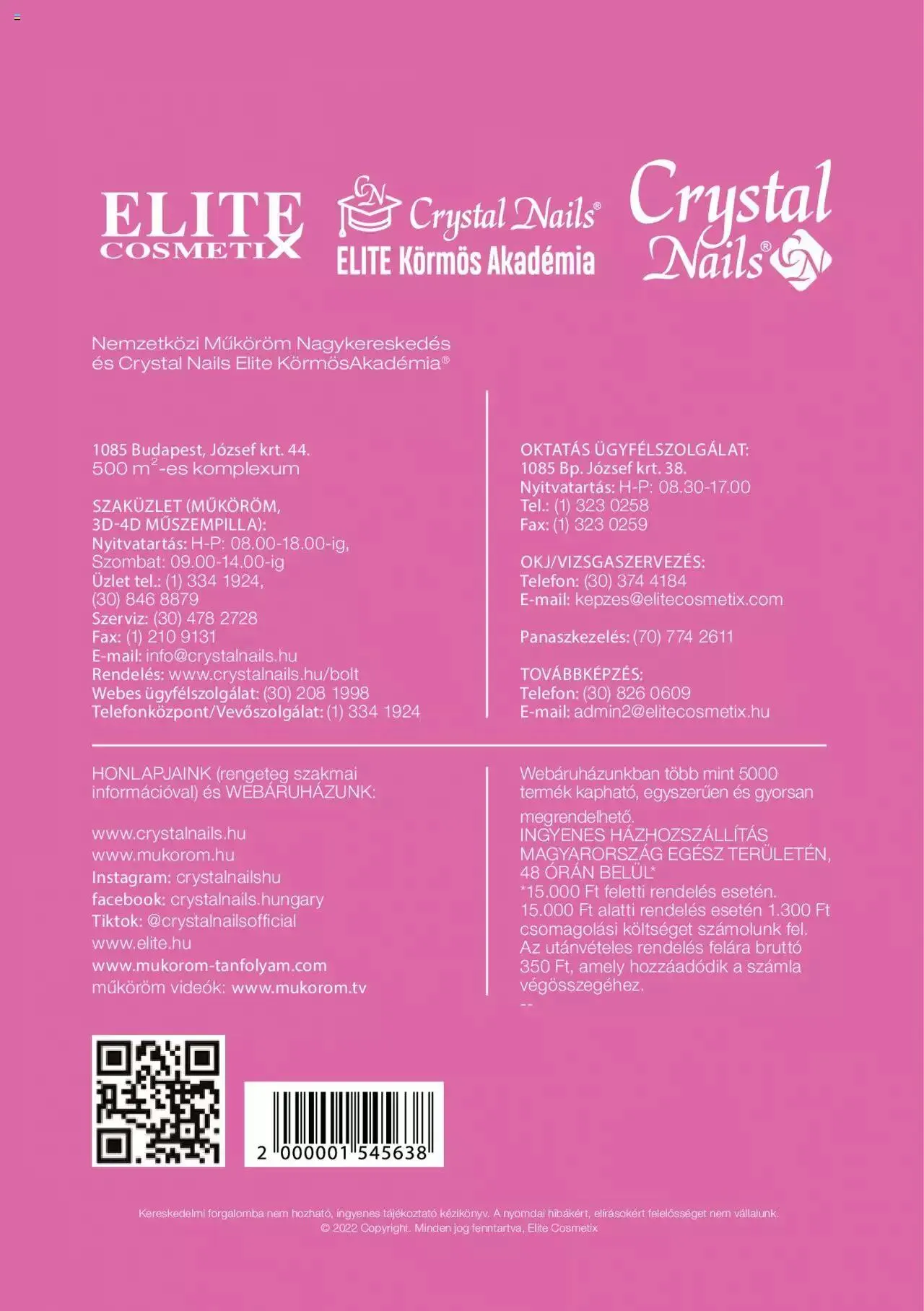 Katalógus Crystal Nails - Oktatási kézikönyv november 7.-tól december 31.-ig 2023. - Oldal 53
