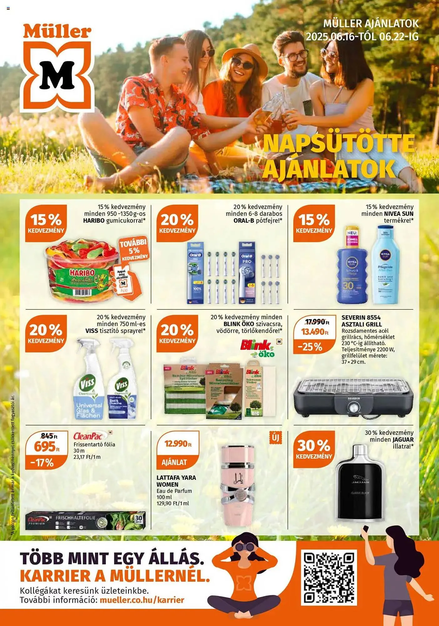 Katalógus Müller akciós újság június 16.-tól június 22.-ig 2025. - Oldal 1