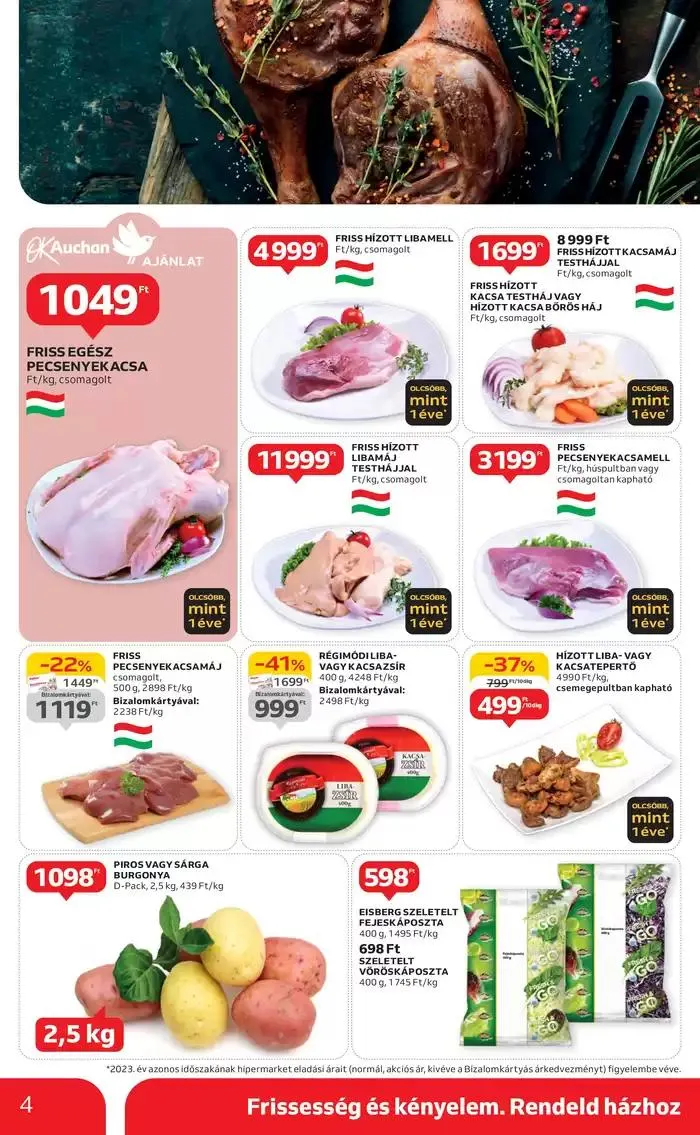 Katalógus Catalog Auchan október 28.-tól november 6.-ig 2024. - Oldal 4