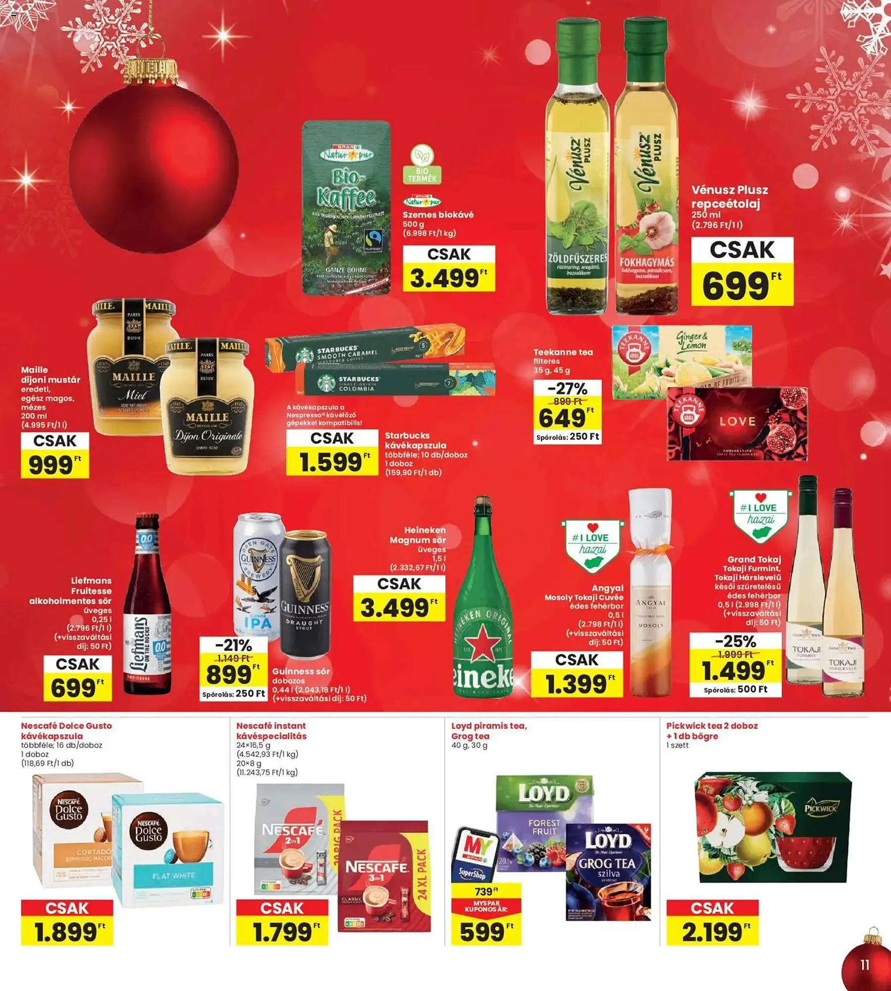 Katalógus Interspar akciós újság december 4.-tól december 10.-ig 2025. - Oldal 11