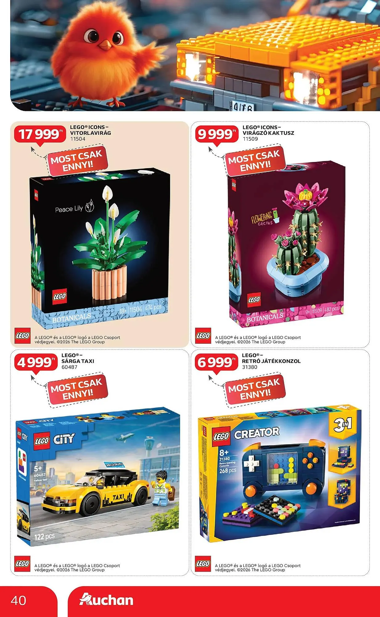 Katalógus Auchan akciós újság január 8.-tól január 14.-ig 2026. - Oldal 40