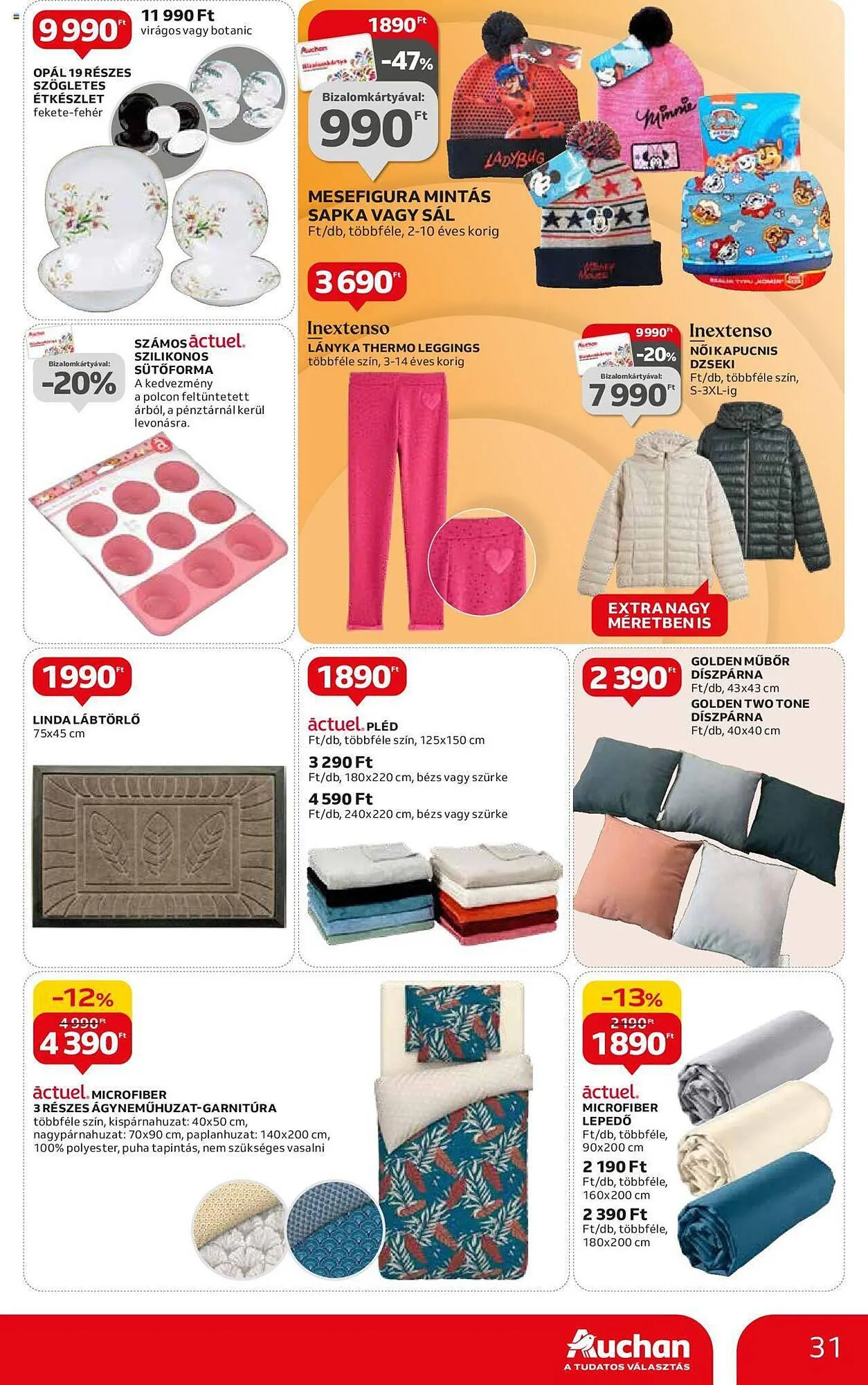 Katalógus Auchan akciós újság szeptember 28.-tól október 4.-ig 2023. - Oldal 31