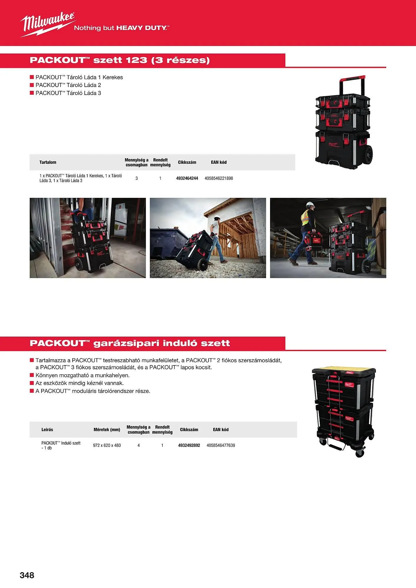 Katalógus Milwaukeetool akciós újság augusztus 14.-tól december 31.-ig 2024. - Oldal 348