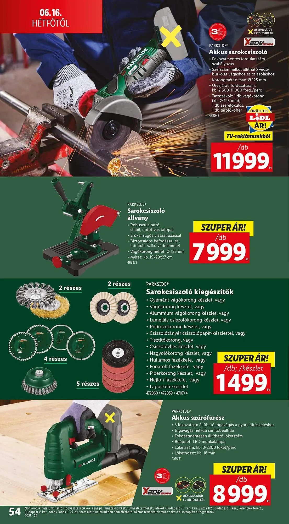 Katalógus Lidl akciós újság június 12.-tól június 18.-ig 2025. - Oldal 54