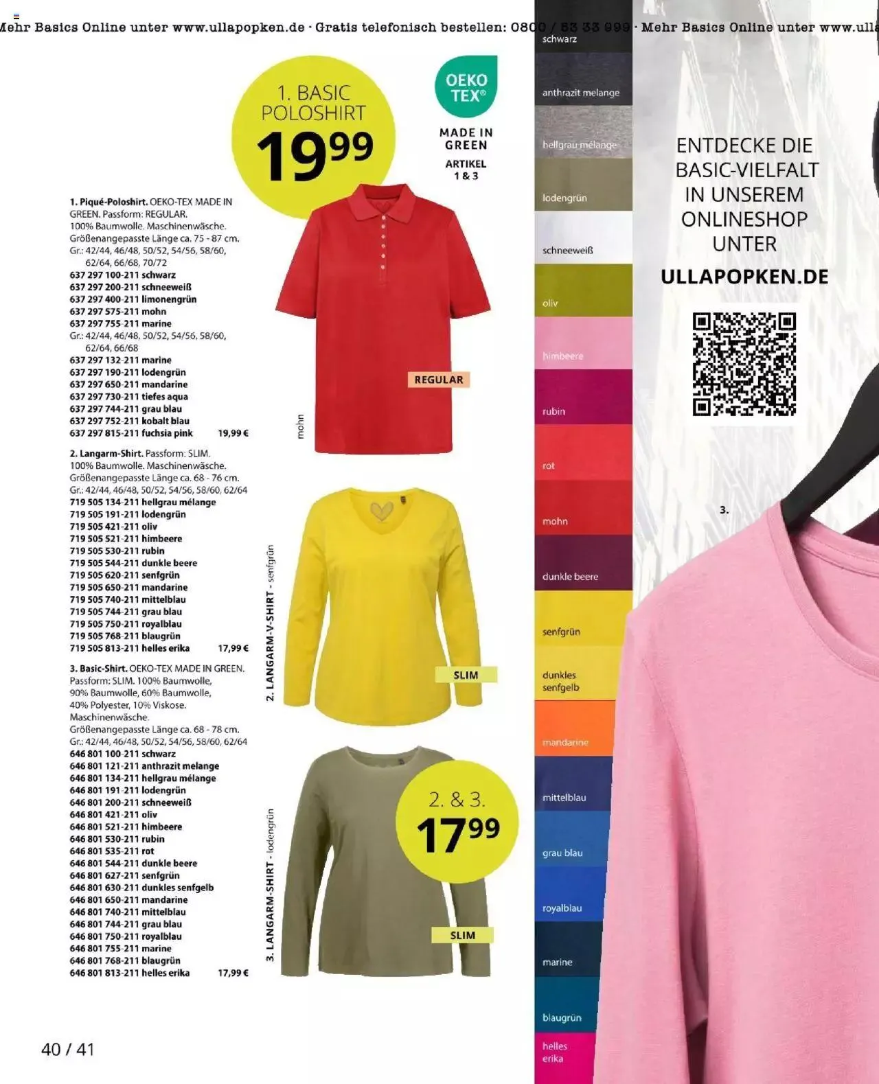 Katalógus Ulla Popken Akciós újság szeptember 1.-tól szeptember 30.-ig 2023. - Oldal 40