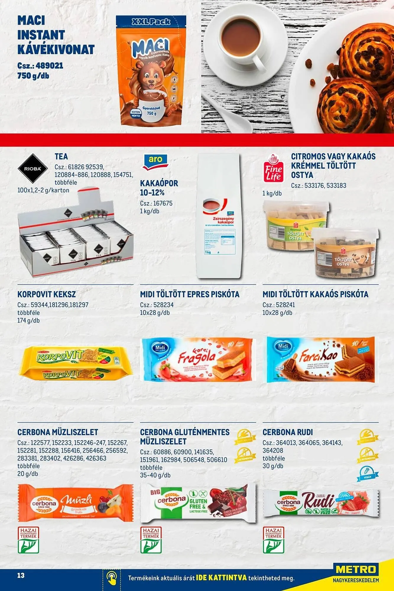 Katalógus Metro akciós újság január 2.-tól január 8.-ig 2026. - Oldal 13