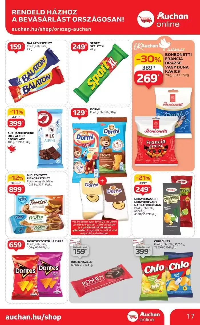 Katalógus Catalog Auchan január 6.-tól január 15.-ig 2025. - Oldal 17