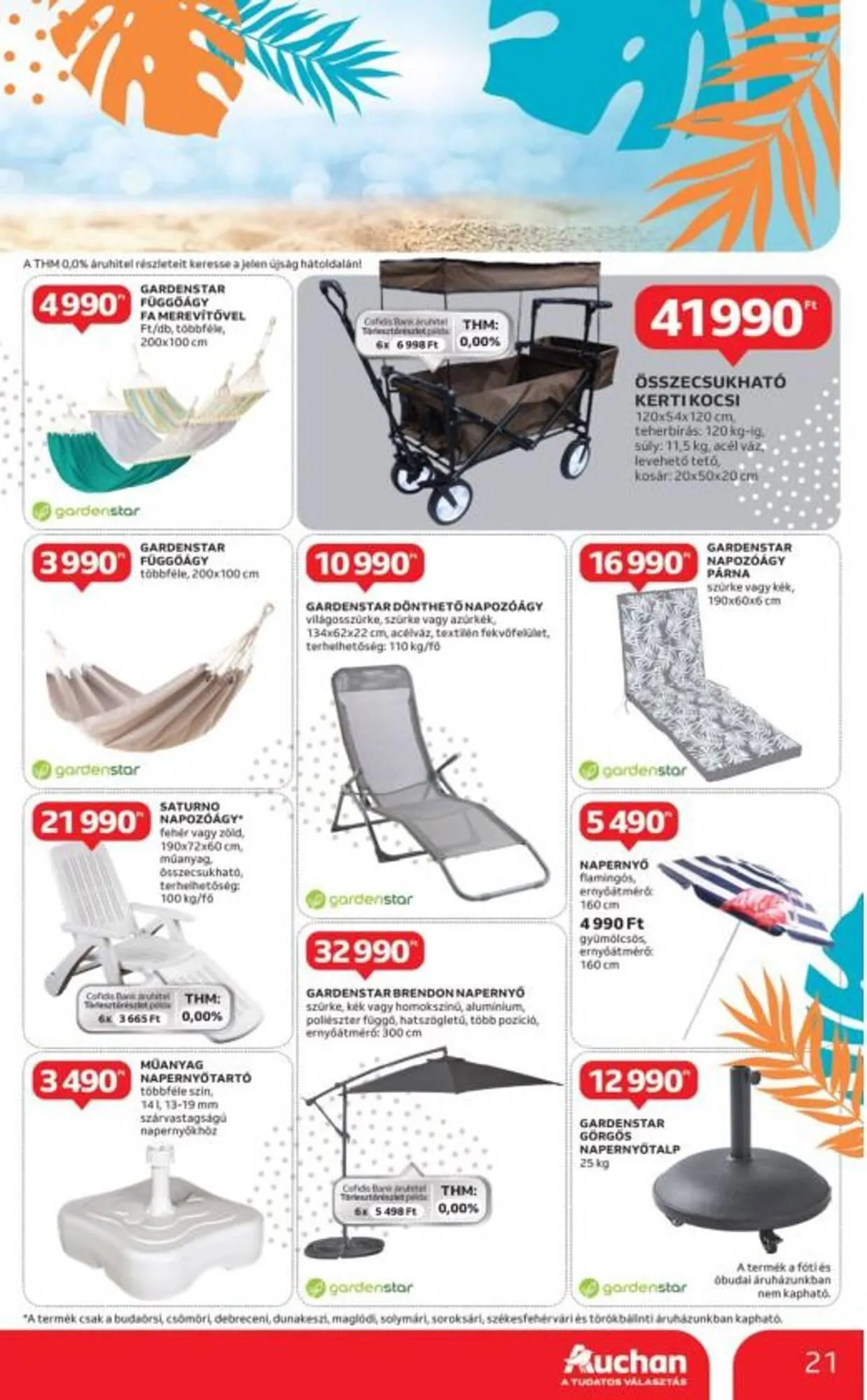 Katalógus Auchan akciós újság május 2.-tól május 28.-ig 2025. - Oldal 21