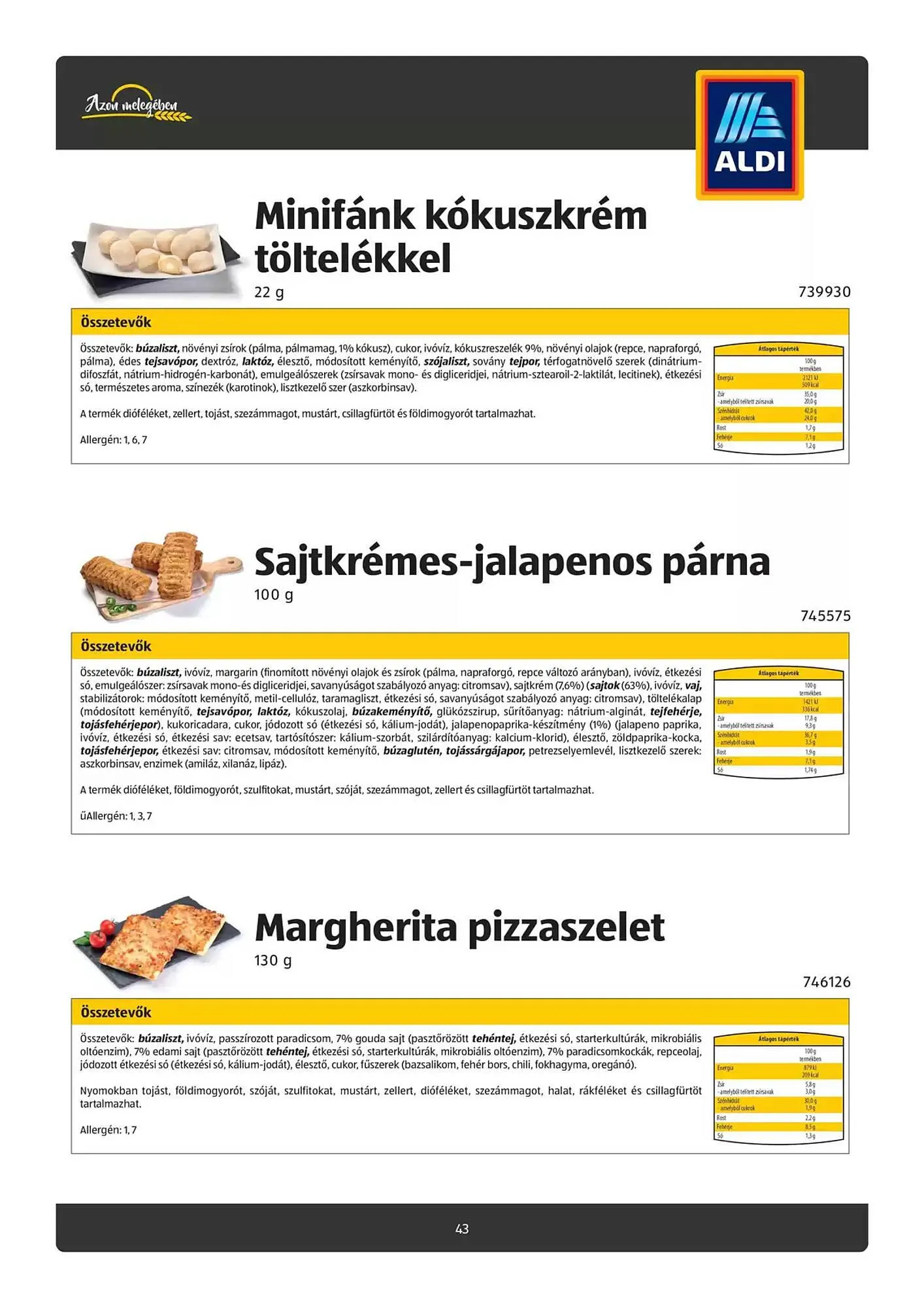 Katalógus ALDI akciós újság január 30.-tól február 13.-ig 2025. - Oldal 43