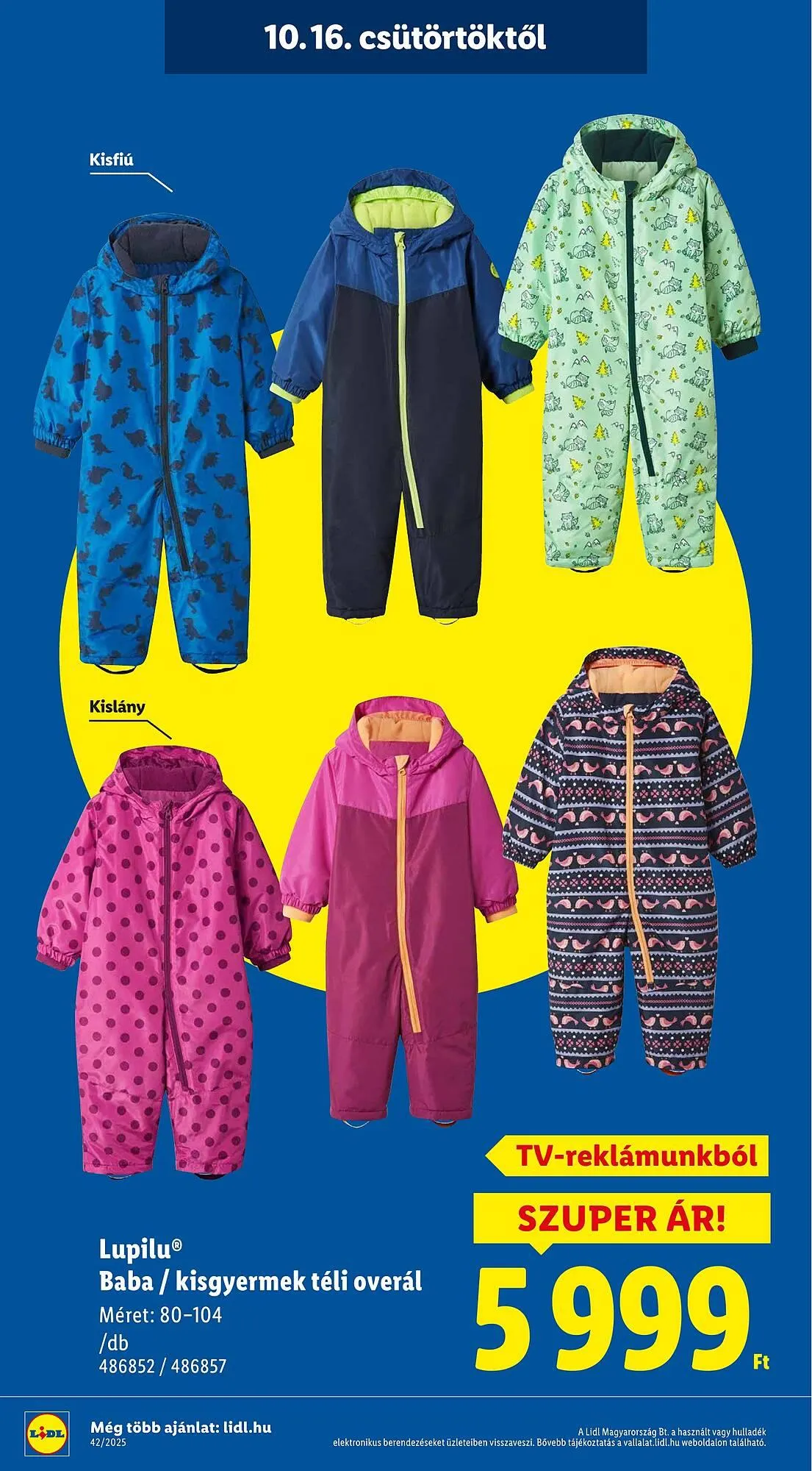 Katalógus Lidl akciós újság október 16.-tól október 21.-ig 2025. - Oldal 2