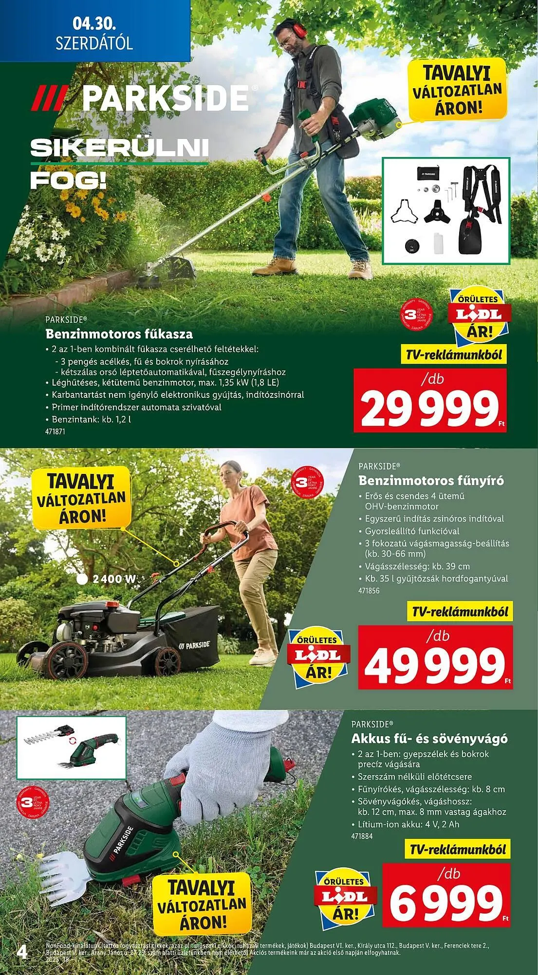 Katalógus Lidl akciós újság április 30.-tól május 12.-ig 2025. - Oldal 4