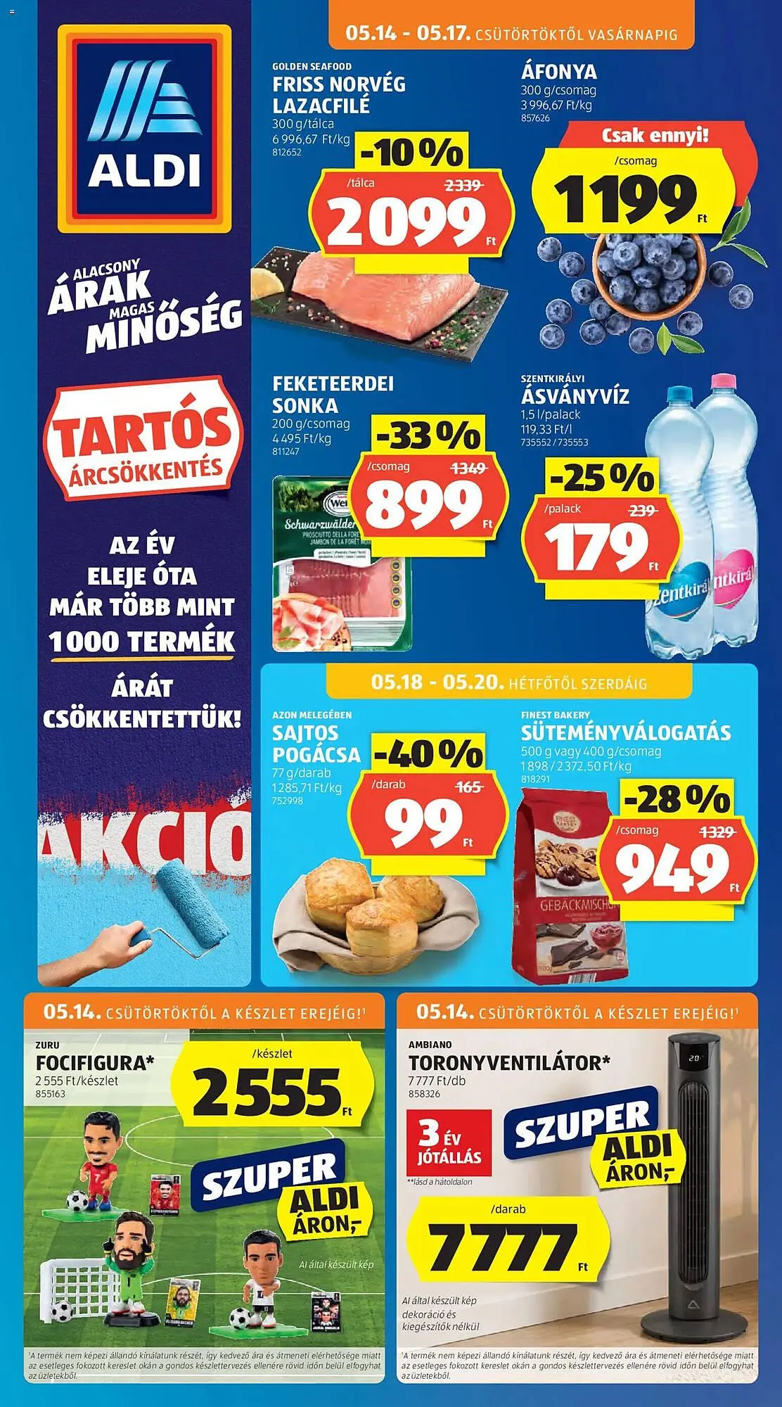 Katalógus ALDI akciós újság május 14.-tól május 17.-ig 2026. - Oldal 1