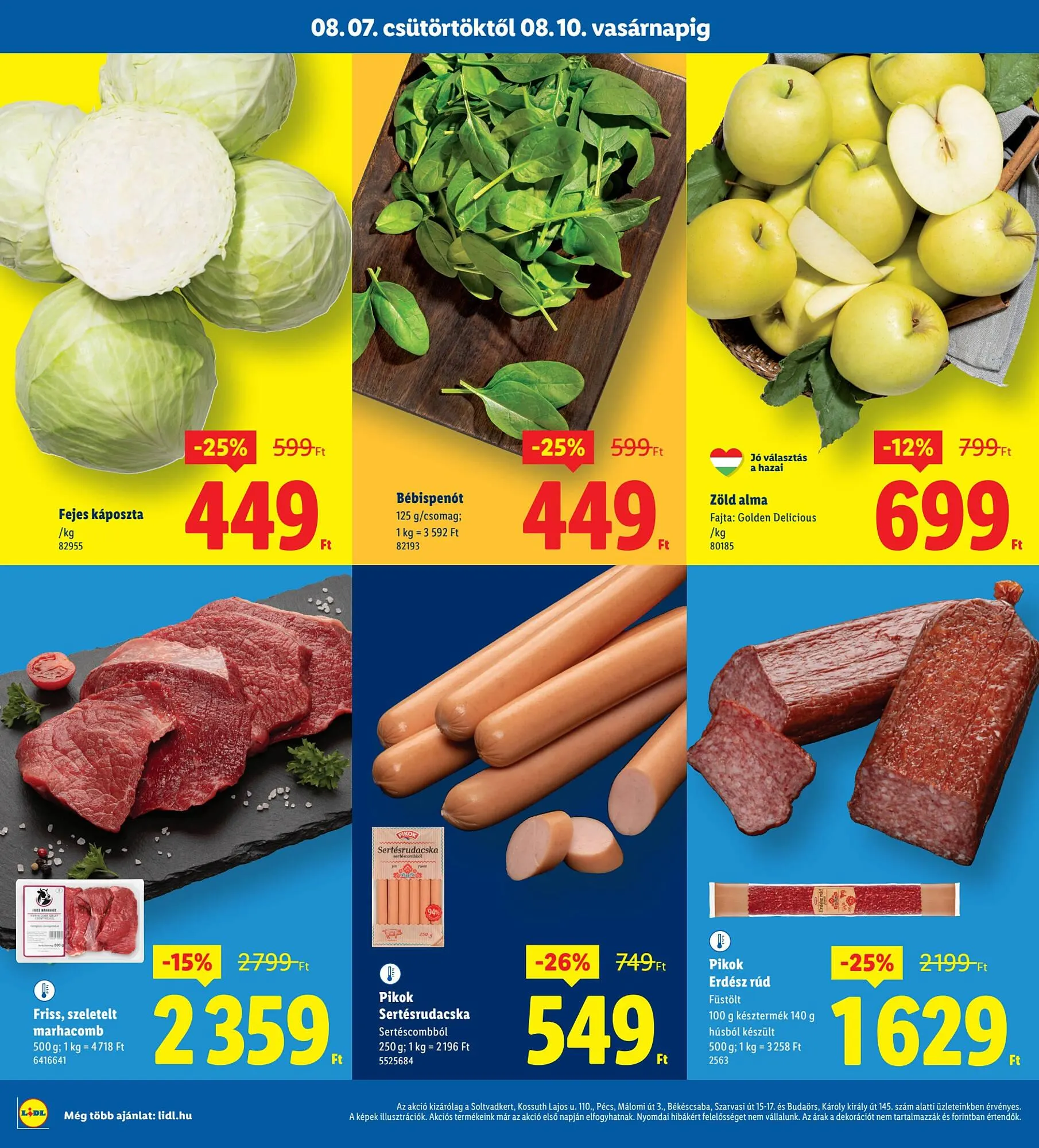 Katalógus Lidl akciós újság augusztus 7.-tól augusztus 10.-ig 2025. - Oldal 2