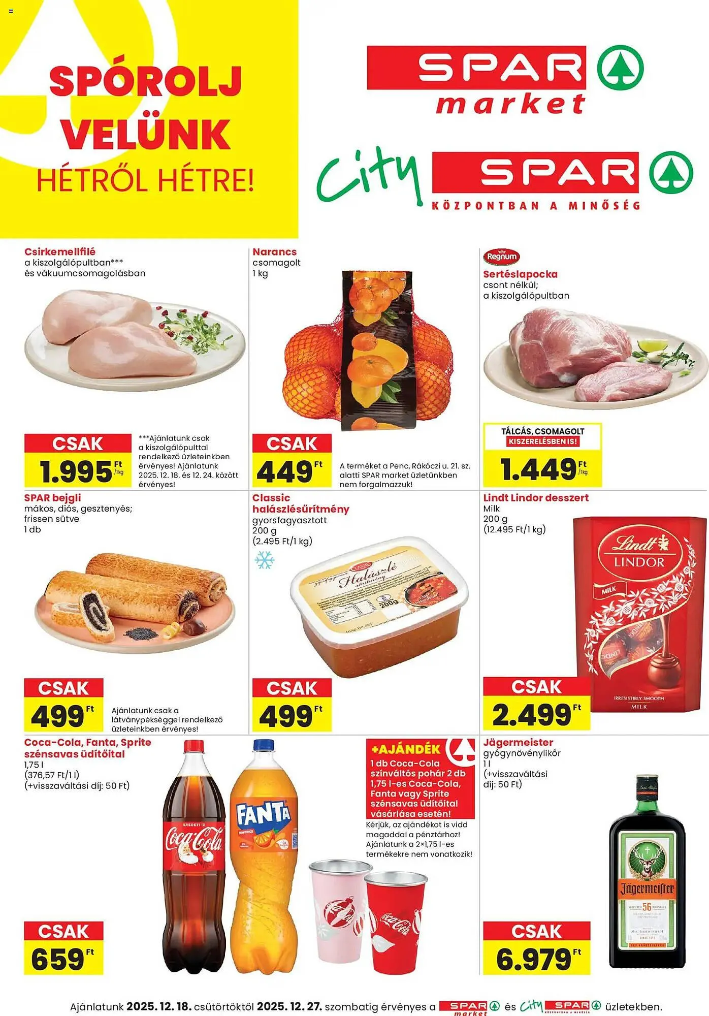 Spar akciós újság - 1