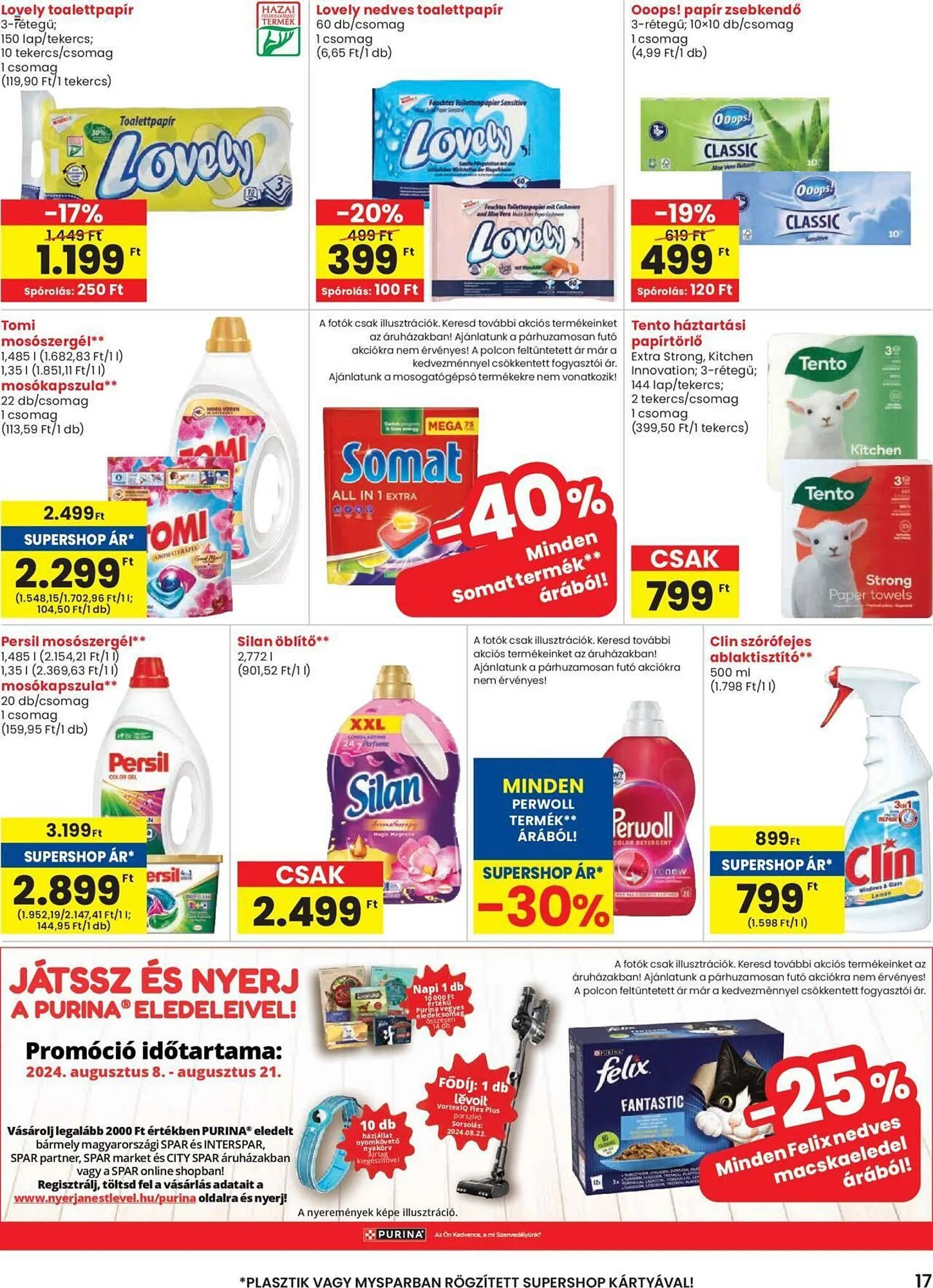 Katalógus Spar akciós újság augusztus 8.-tól augusztus 8.-ig 2024. - Oldal 17
