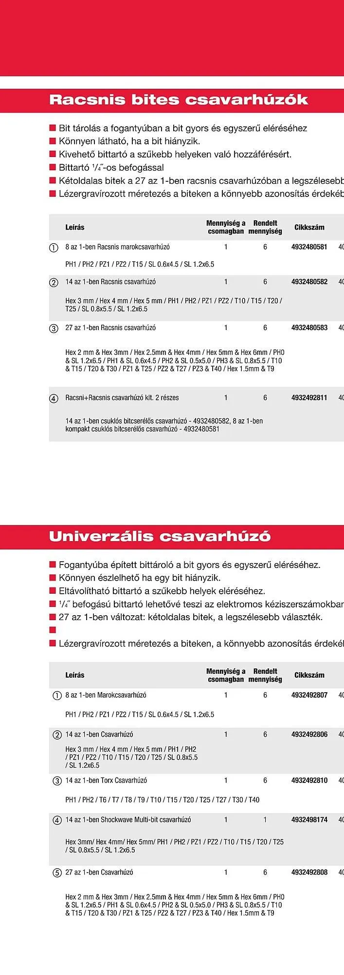 Katalógus Milwaukee akciós újság szeptember 16.-tól december 31.-ig 2025. - Oldal 460