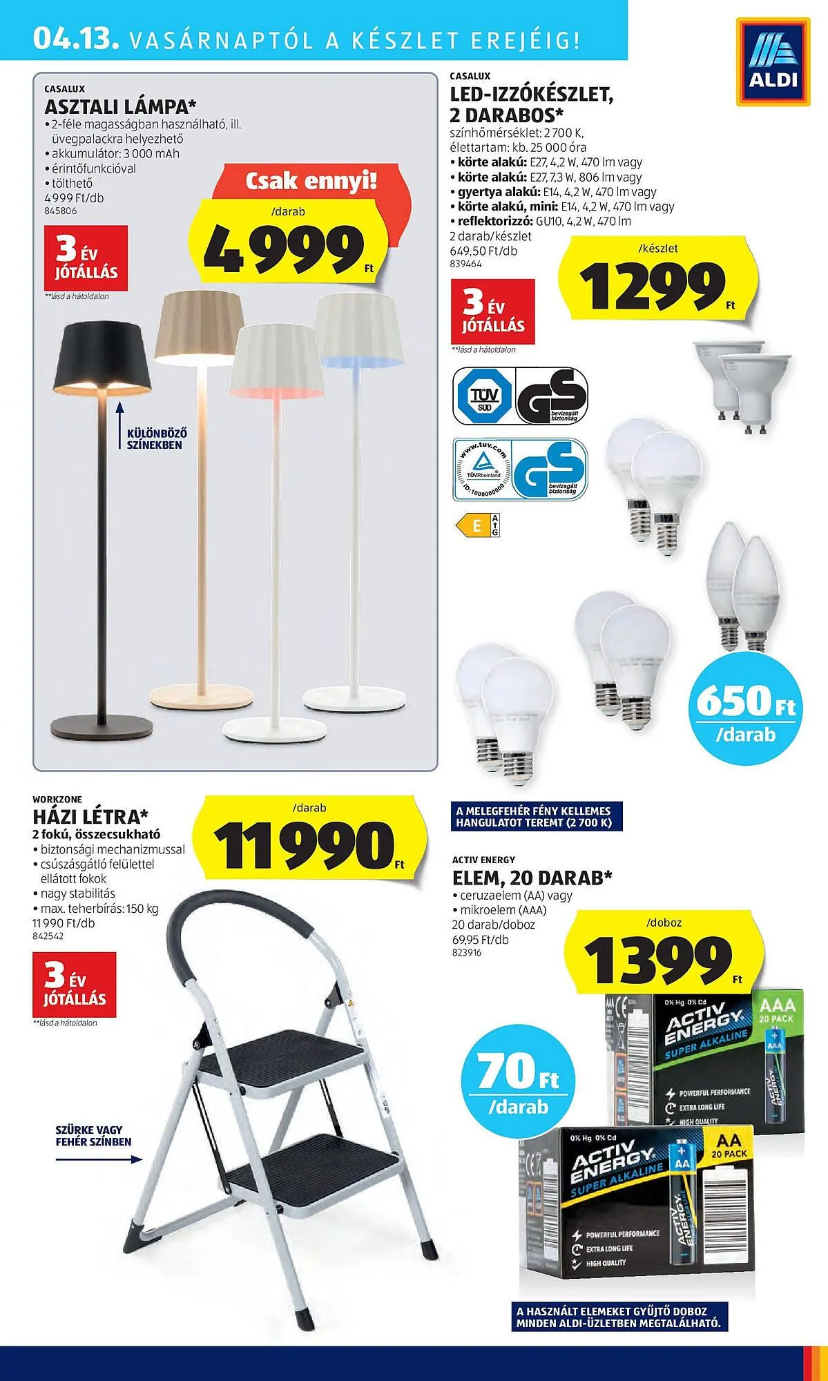 Katalógus ALDI akciós újság április 10.-tól április 16.-ig 2025. - Oldal 51