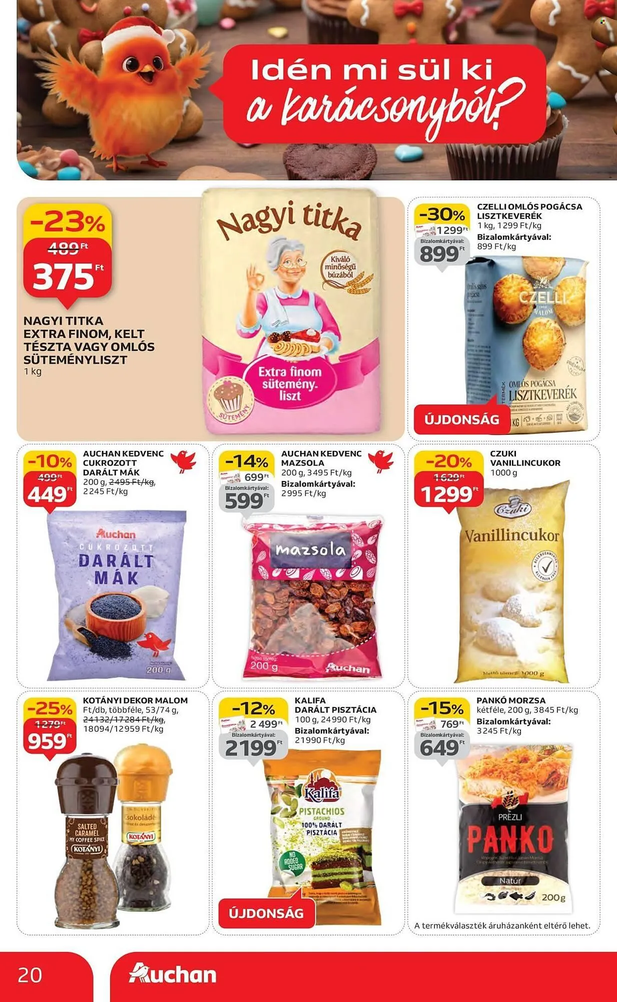 Katalógus Auchan akciós újság november 6.-tól november 12.-ig 2025. - Oldal 20