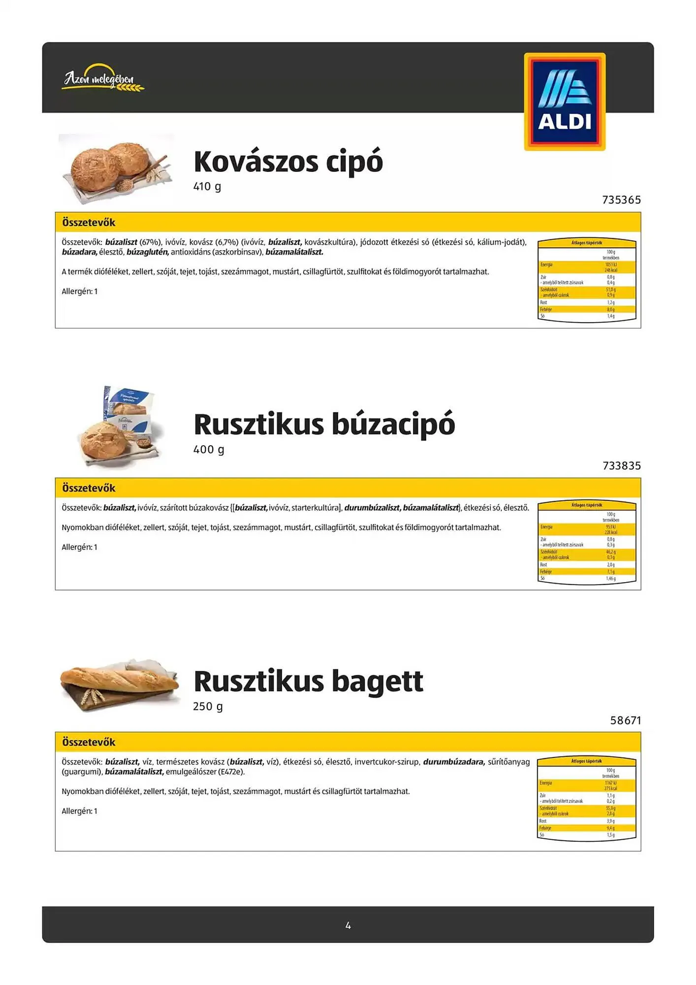 Katalógus ALDI akciós újság december 18.-tól január 15.-ig 2025. - Oldal 4