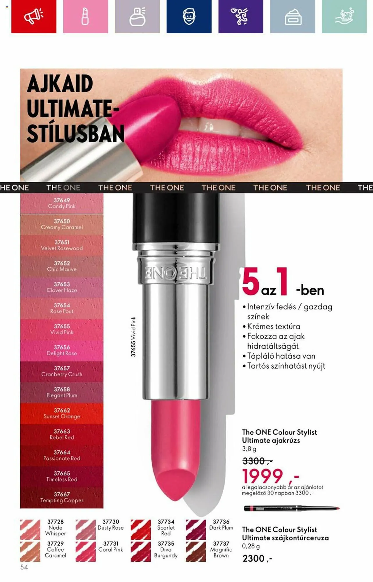 Katalógus Oriflame akciós újság augusztus 30.-tól szeptember 19.-ig 2023. - Oldal 54