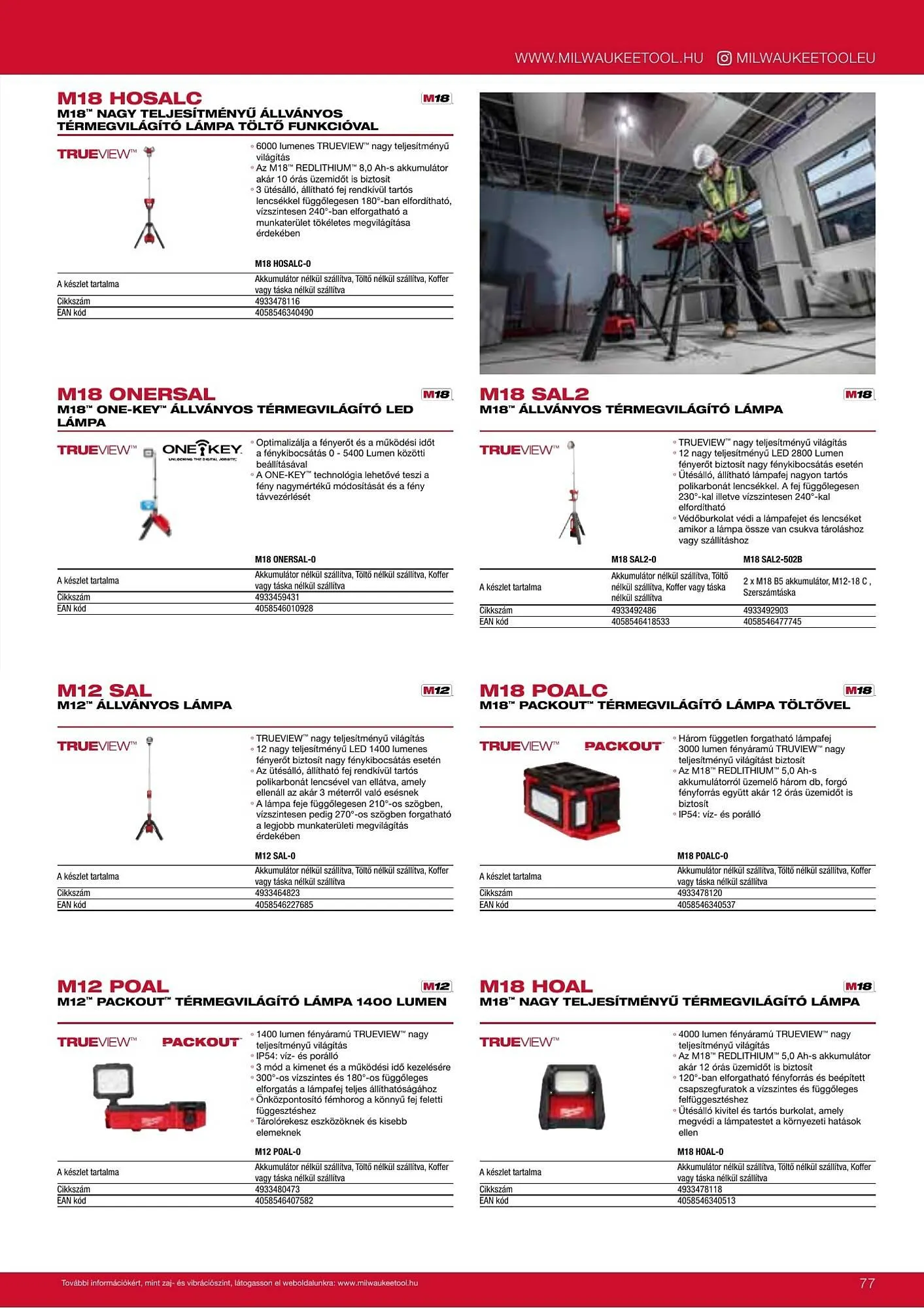 Katalógus Milwaukeetool akciós újság augusztus 14.-tól december 31.-ig 2025. - Oldal 77