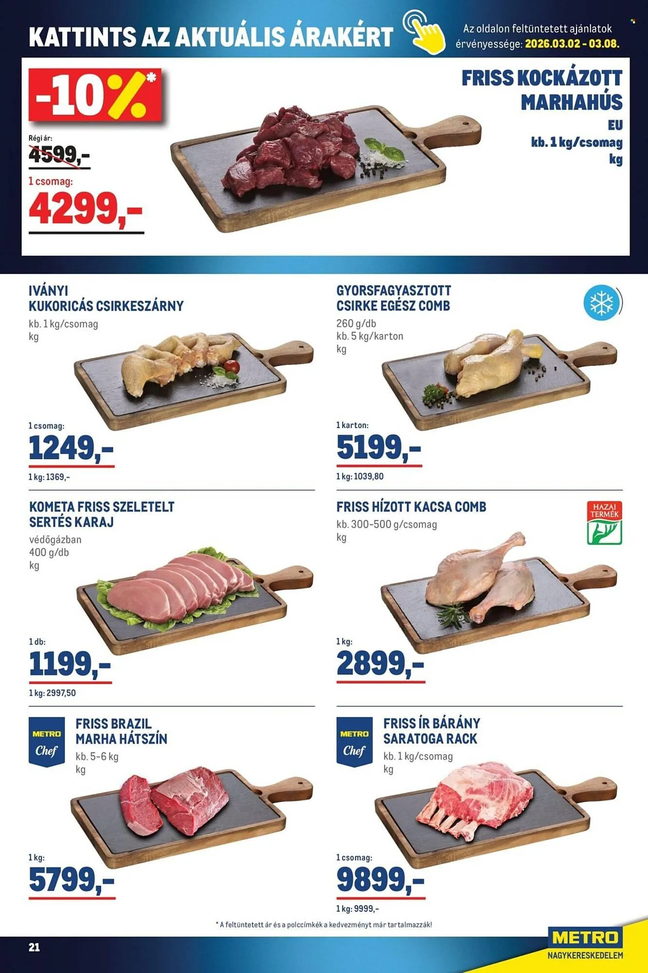 Katalógus Metro akciós újság március 1.-tól április 4.-ig 2026. - Oldal 21