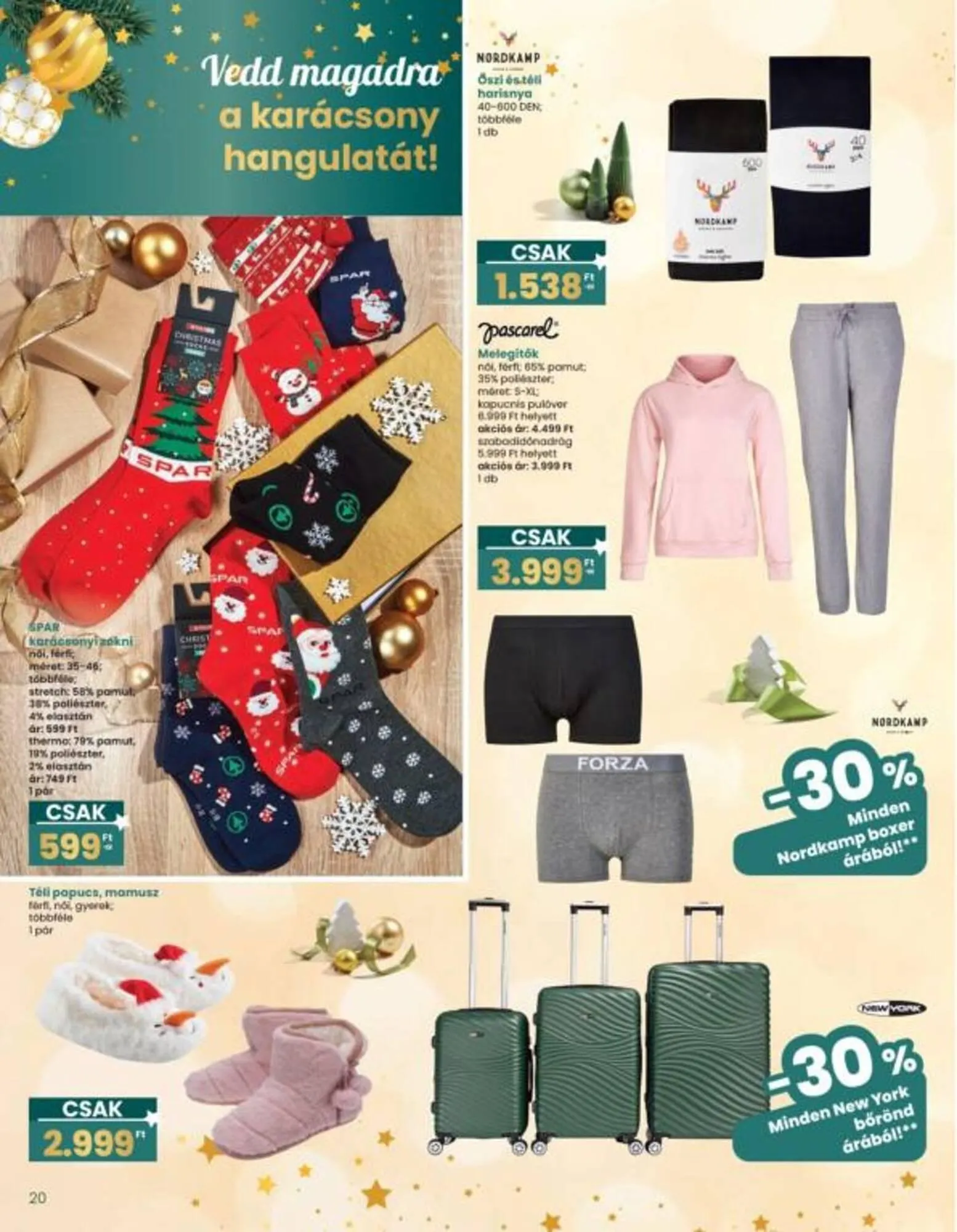 Katalógus Interspar akciós újság november 20.-tól december 27.-ig 2025. - Oldal 20