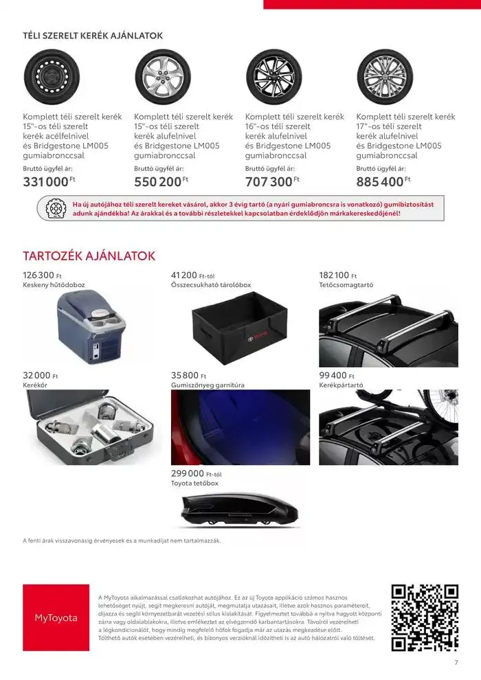 Katalógus Toyota Új YARIS Hybrid október 3.-tól október 3.-ig 2025. - Oldal 7