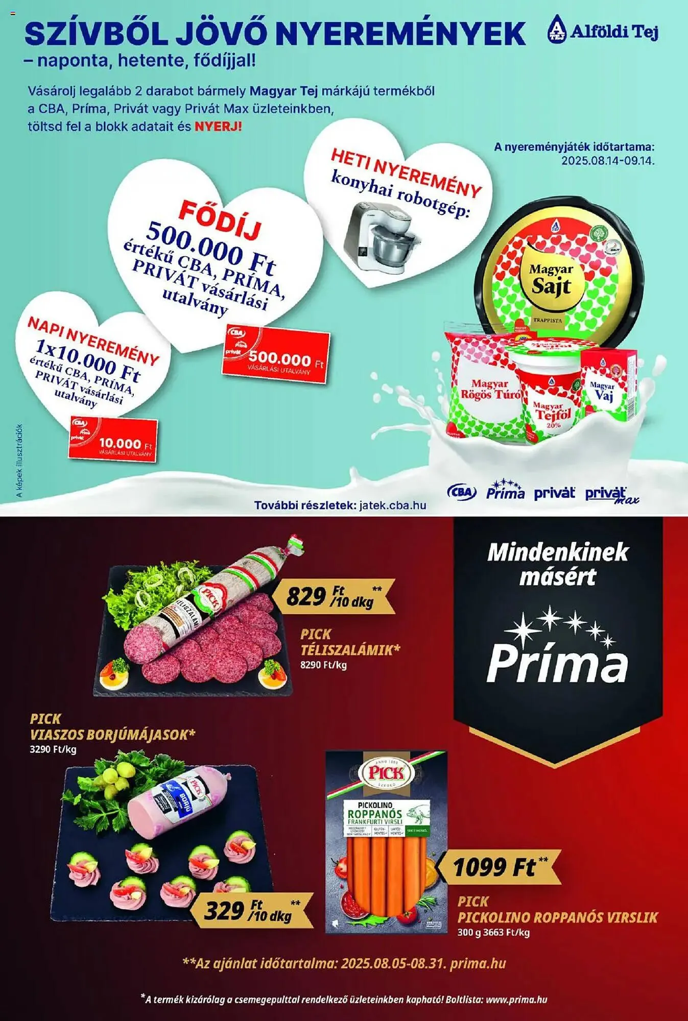 Katalógus Príma akciós újság augusztus 14.-tól augusztus 20.-ig 2025. - Oldal 4