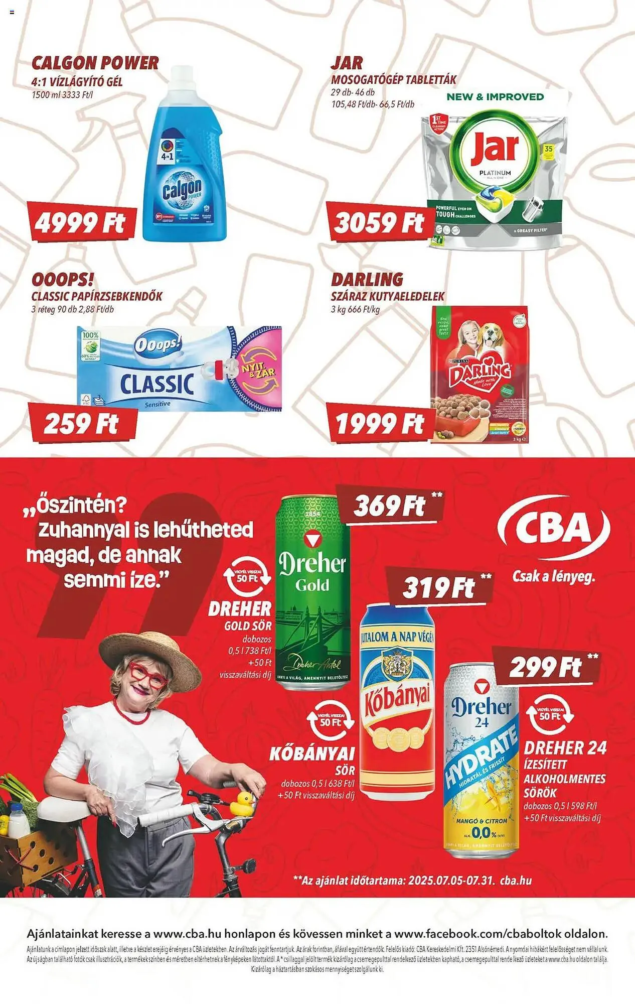 Katalógus CBA akciós újság július 17.-tól július 23.-ig 2025. - Oldal 8