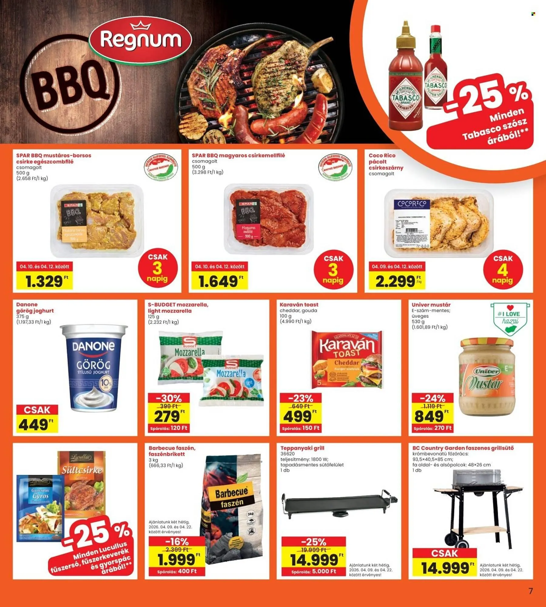 Katalógus Interspar akciós újság április 9.-tól április 15.-ig 2026. - Oldal 7