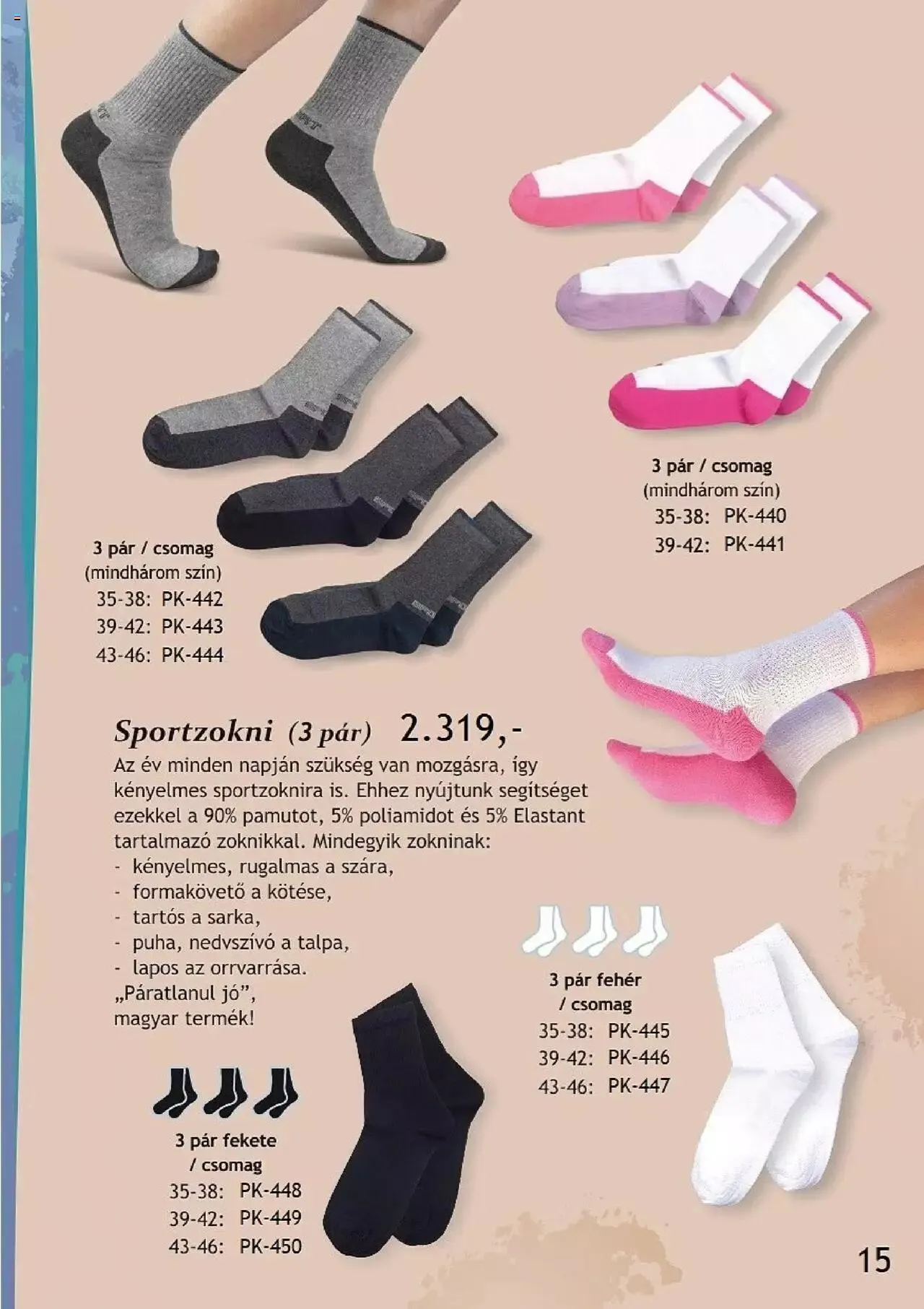 Katalógus Katalógus Betly - Pick Pack 2022 október 25.-tól december 31.-ig 2023. - Oldal 15